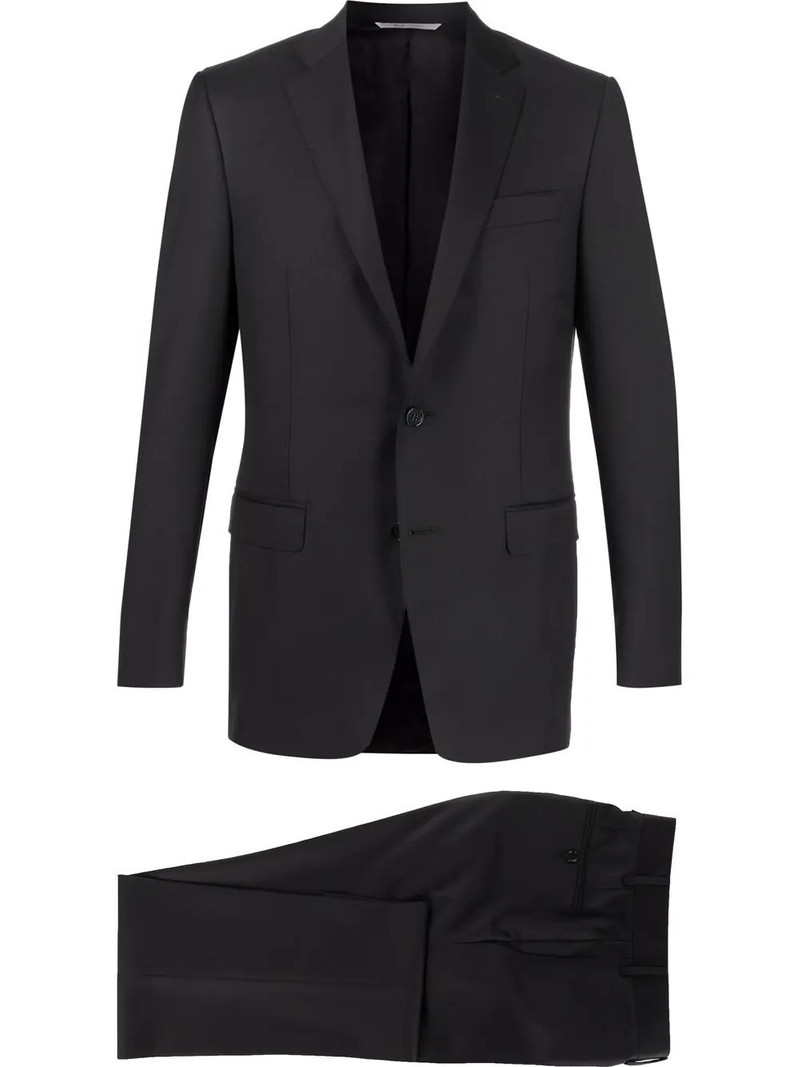 tailored single-breasted suit 1