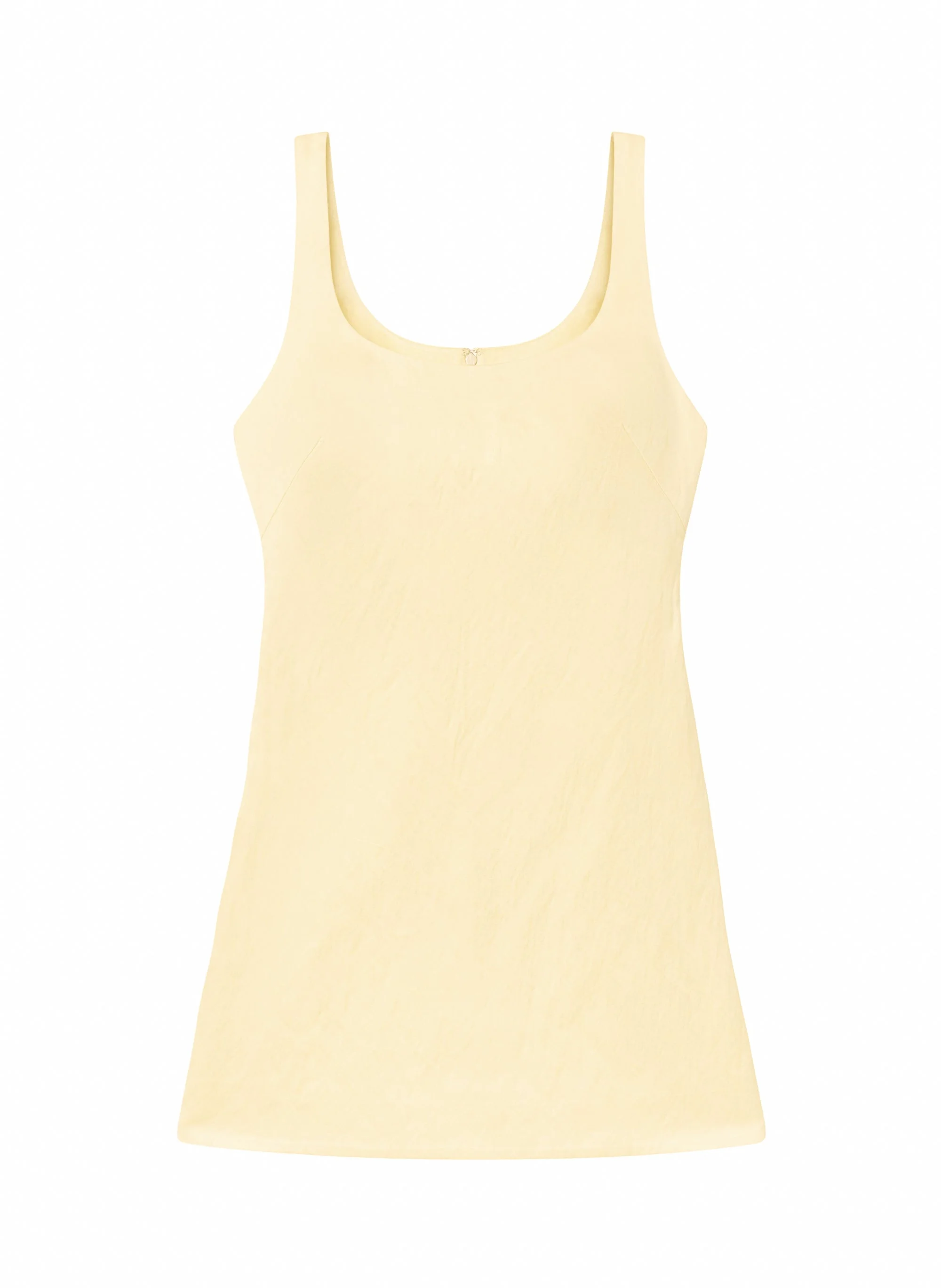 Faye Satin Mini Dress - 1