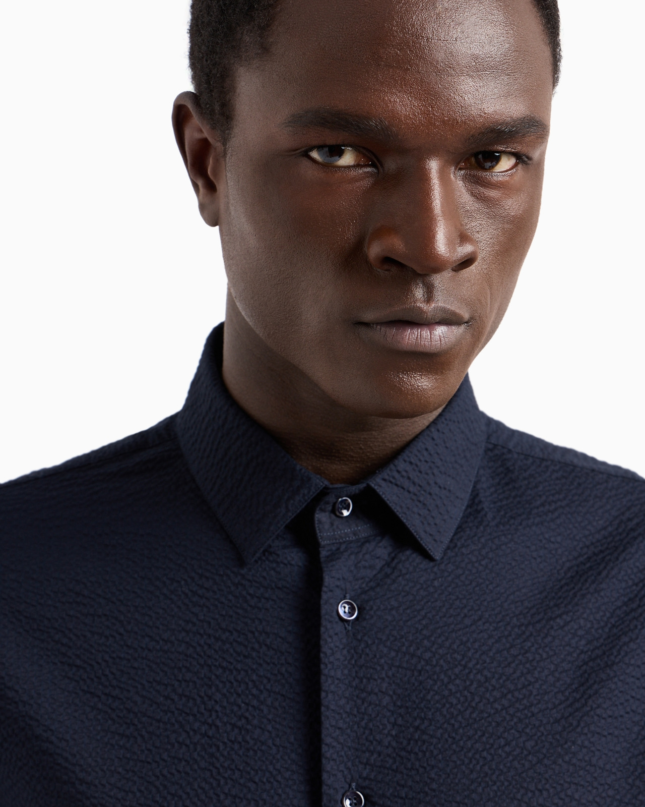 Regular-fit cotton-seersucker shirt - 5