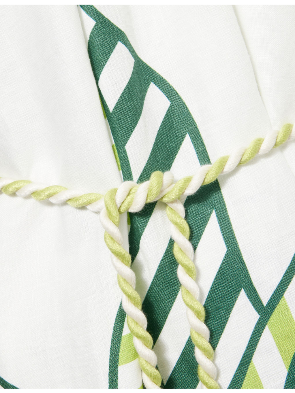 Banana Tree Shoulder-Straps Linen Maxi Dress - 6