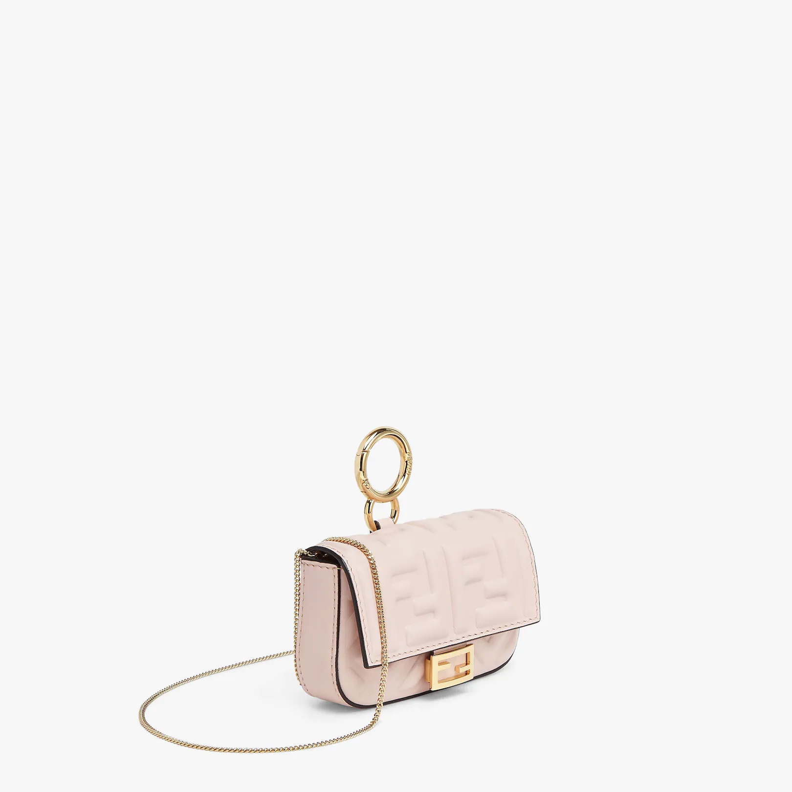 Charm in pink nappa leather - 2