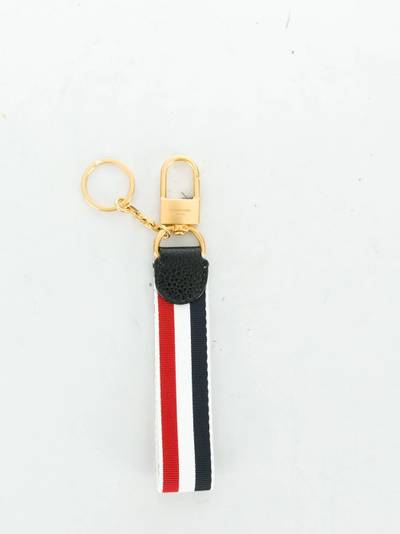 Thom Browne Brass Twill-edged Keyring outlook