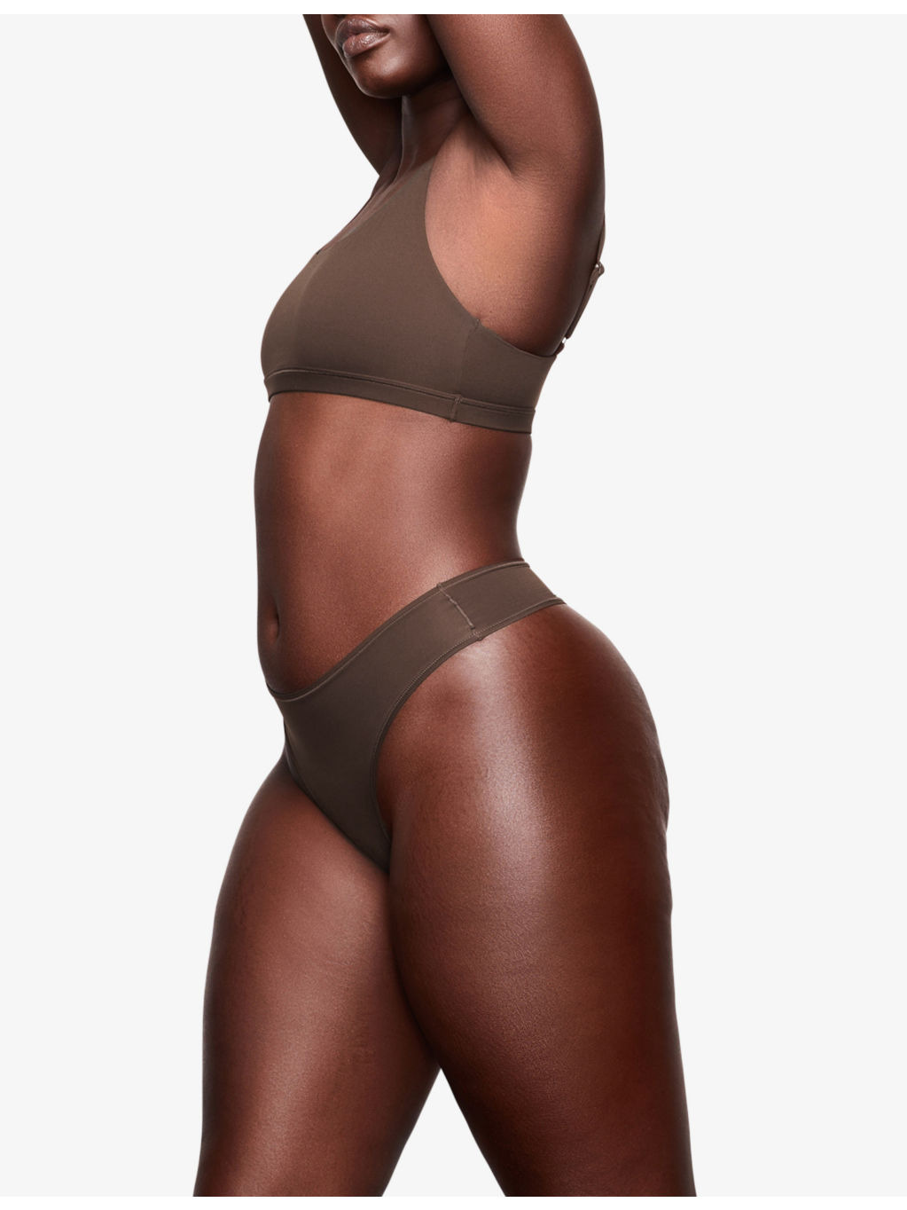 Fits Everybody scooped stretch-woven bra - 4