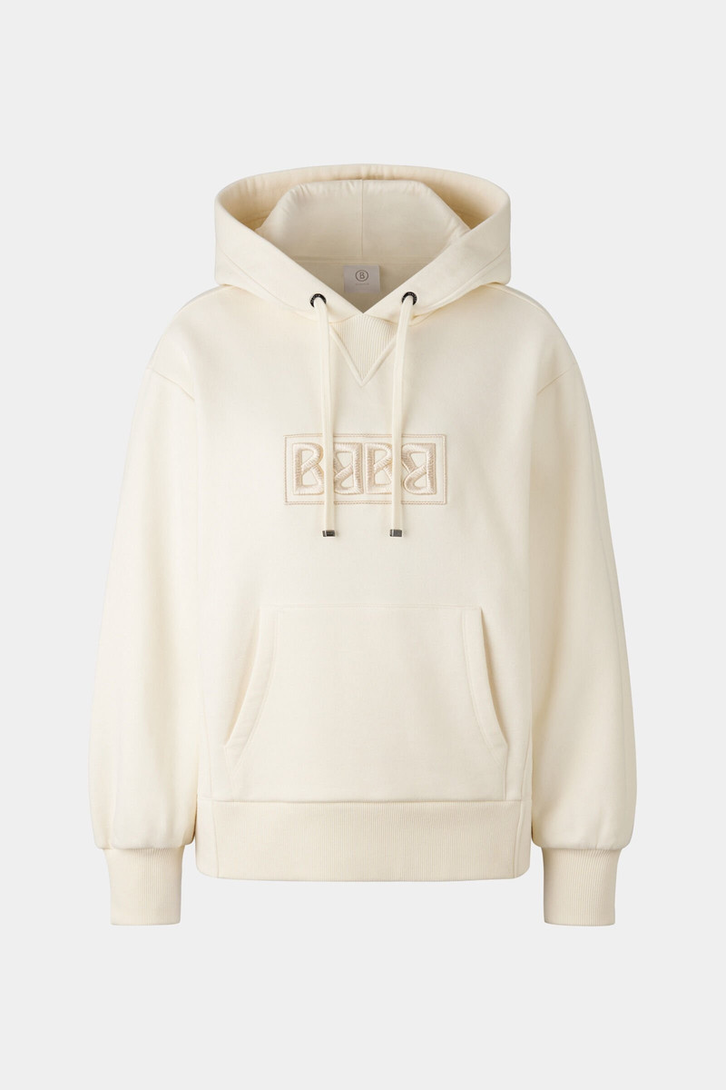 Tirah Hoodie in Cream white 1