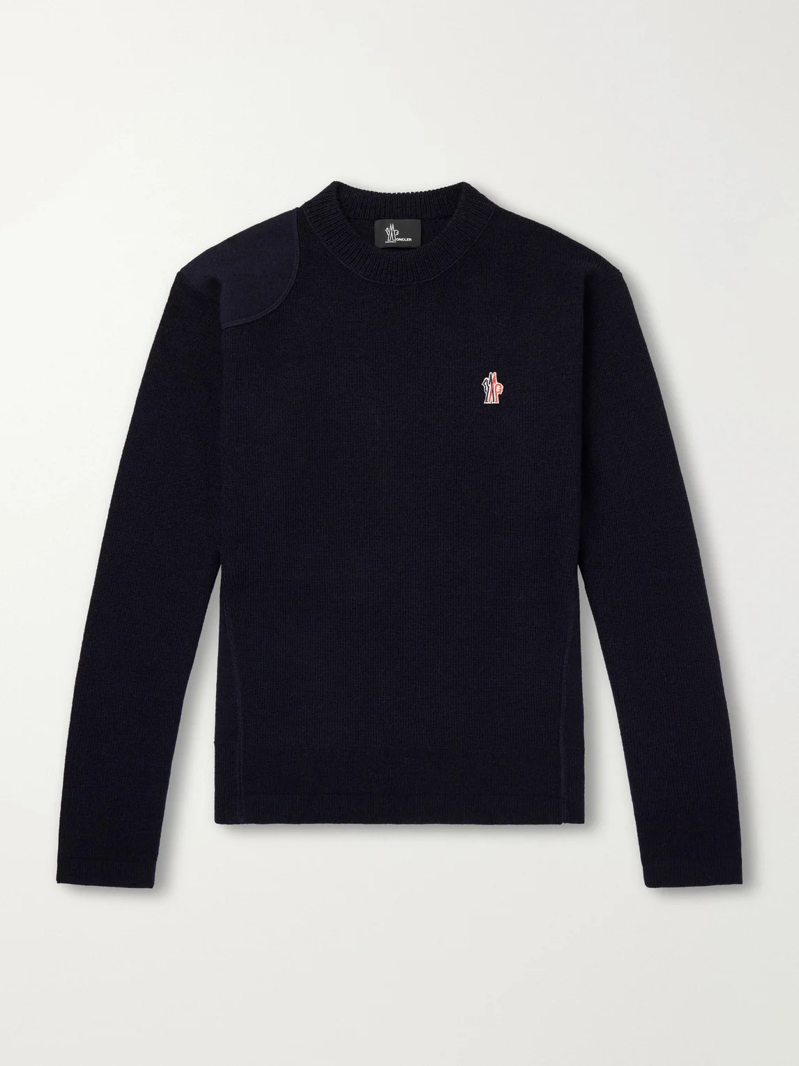 Logo-Appliquéd Virgin Wool Base Layer - 1