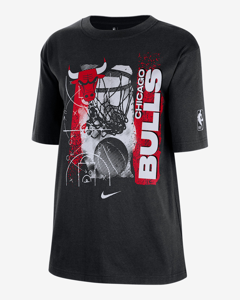 Chicago Bulls Courtside Women's Nike NBA T-Shirt 1