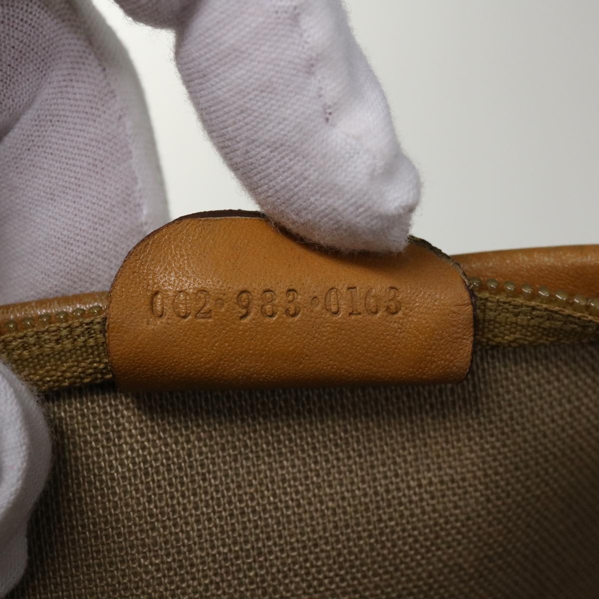 GUCCI Micro GG Supreme Web Sherry Line Tote Bag Beige 002 983 002 983 - 12