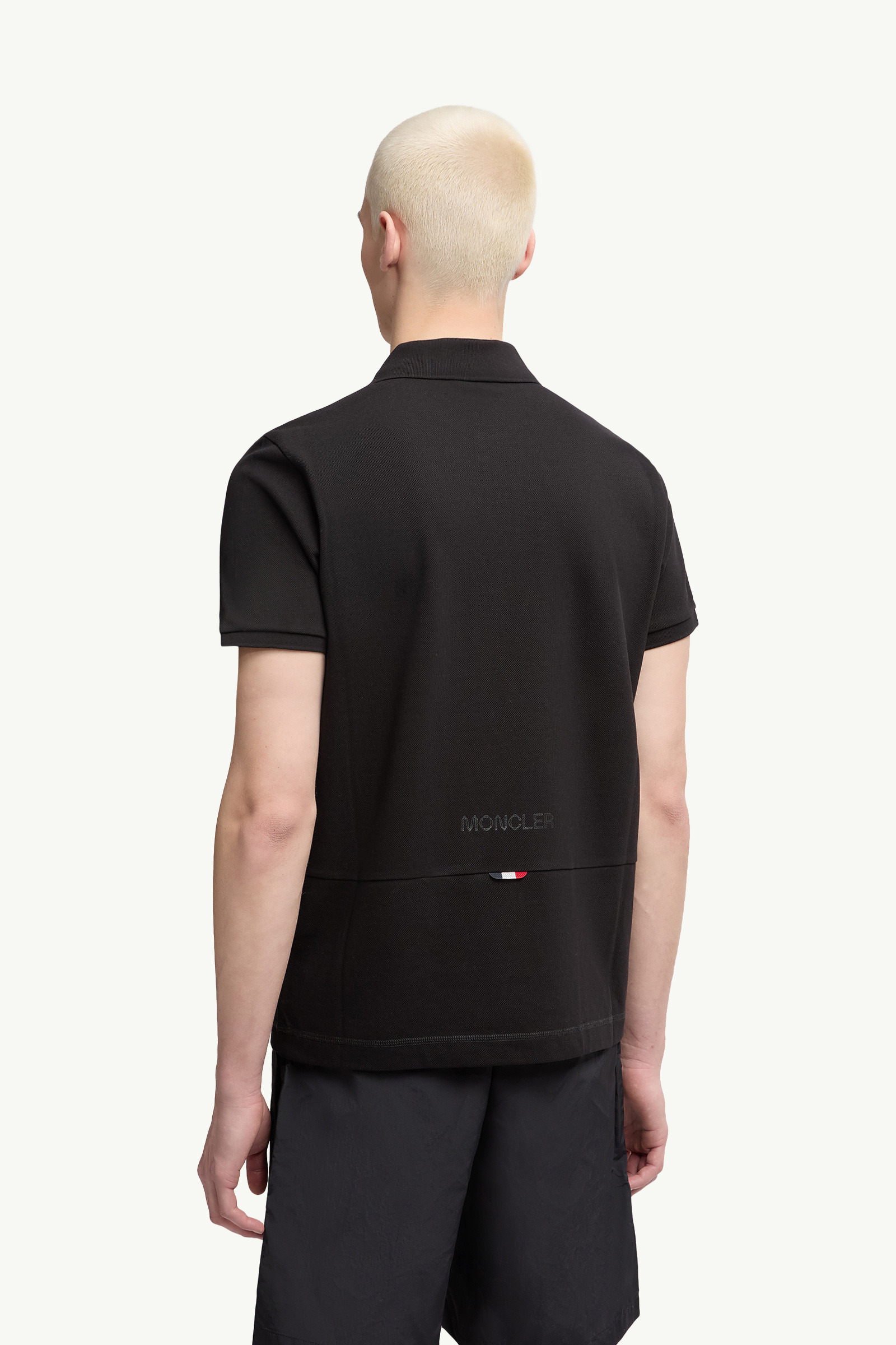 Logo Patch Cotton Piquet Polo Shirt - 5