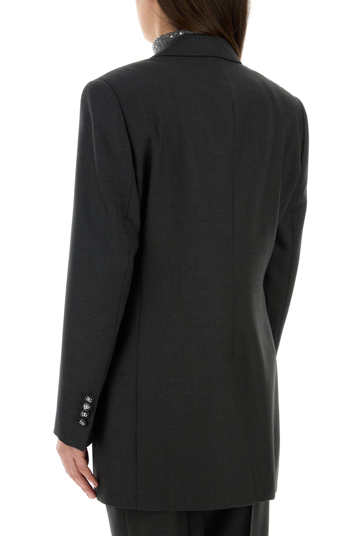 Graphite wool blazer - 4