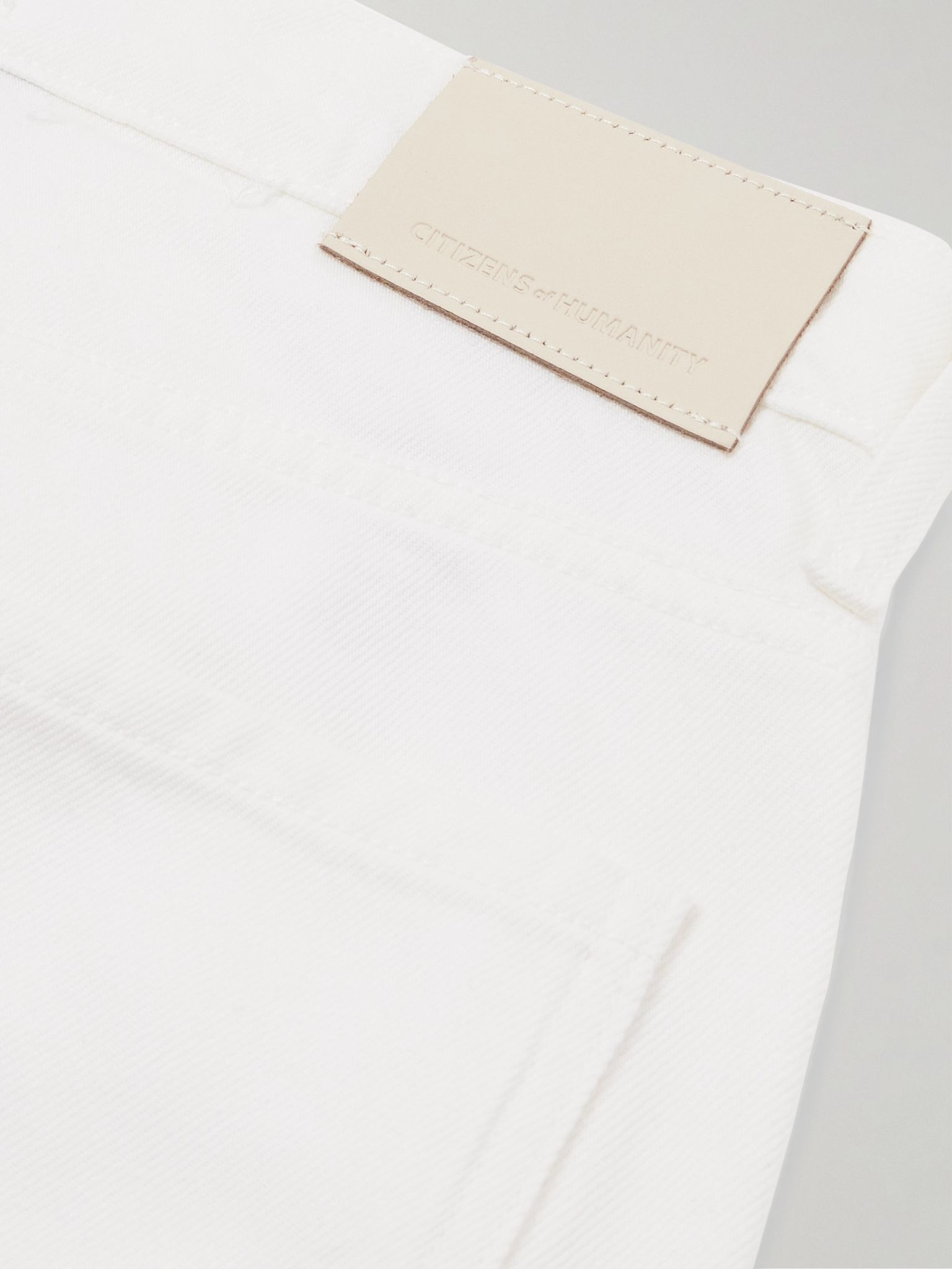 Annina high-rise straight-leg jeans White - 6