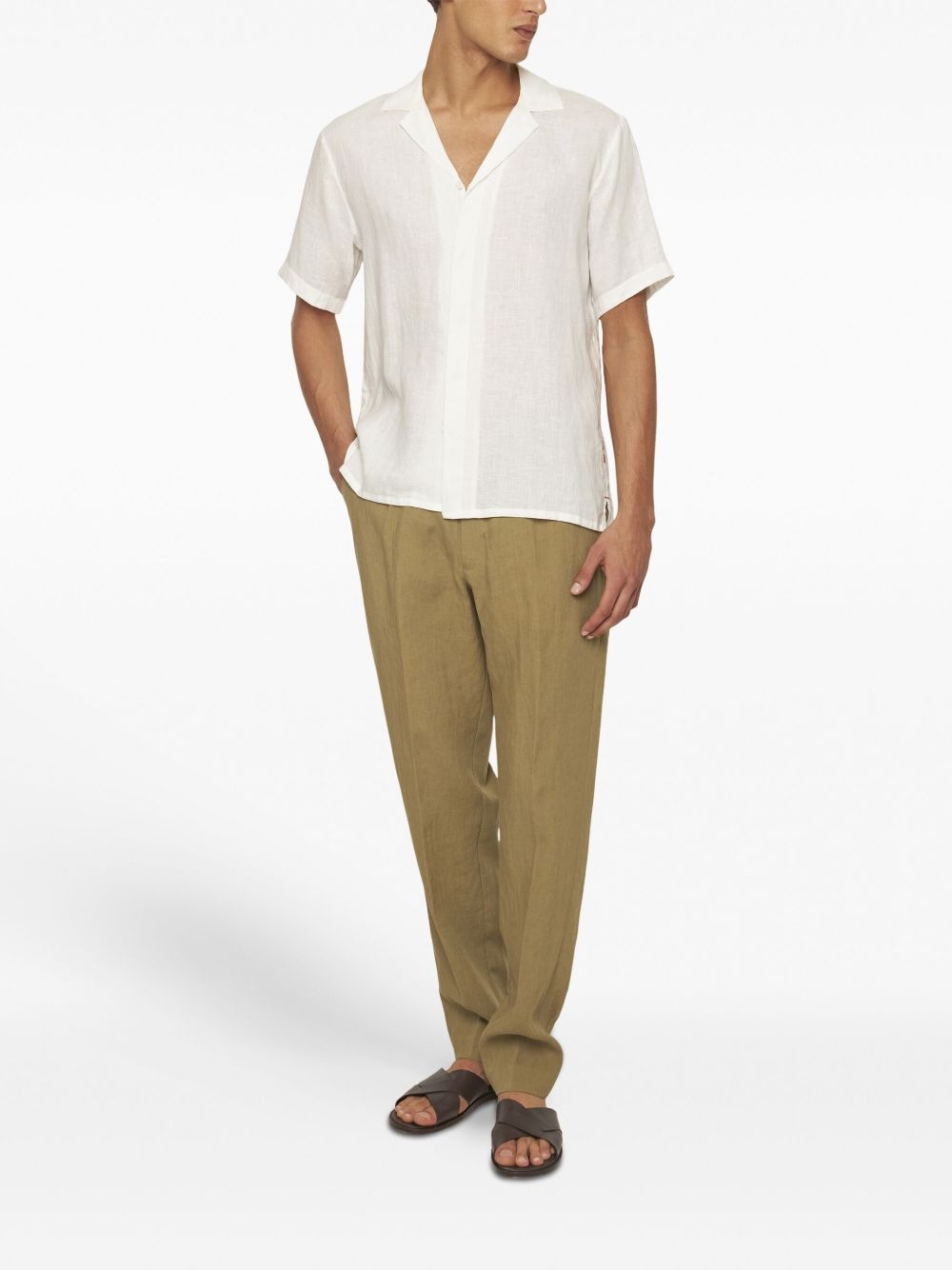 Carsyn linen trousers - 2