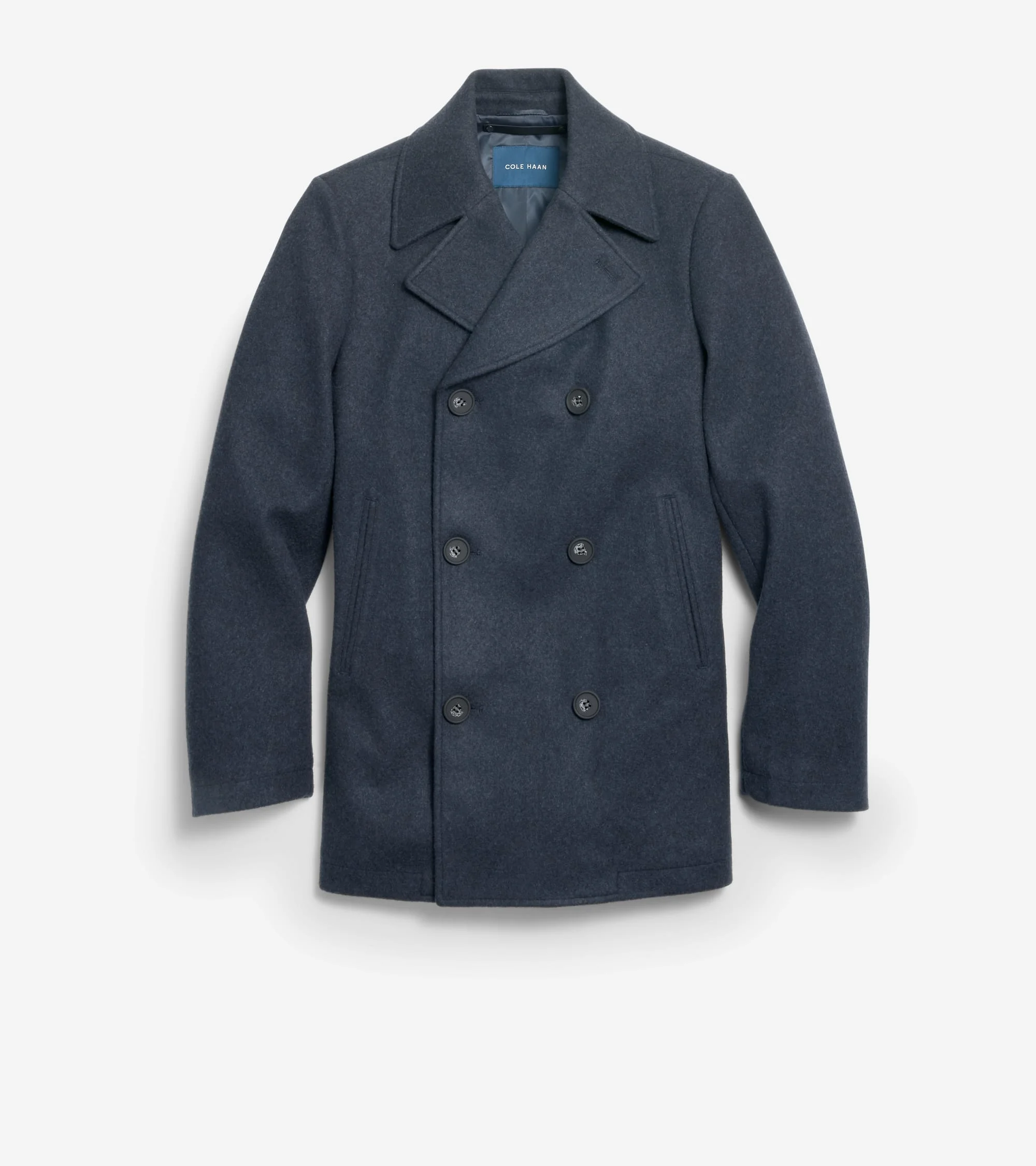 Men's Wool Peacoat - 1
