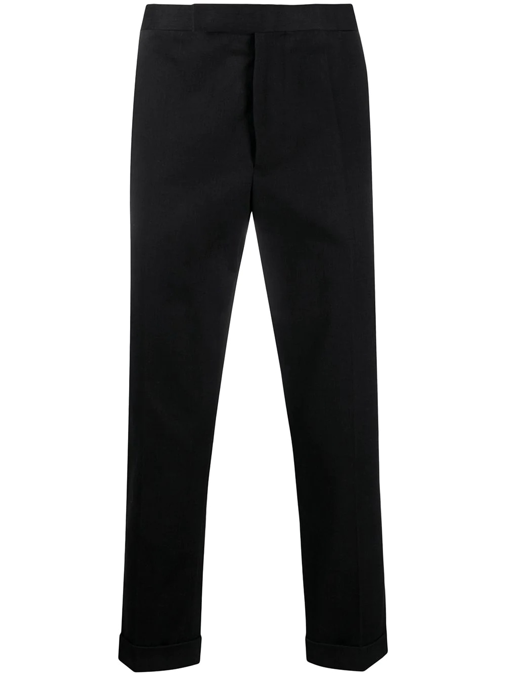 tailored cropped trousers - 1