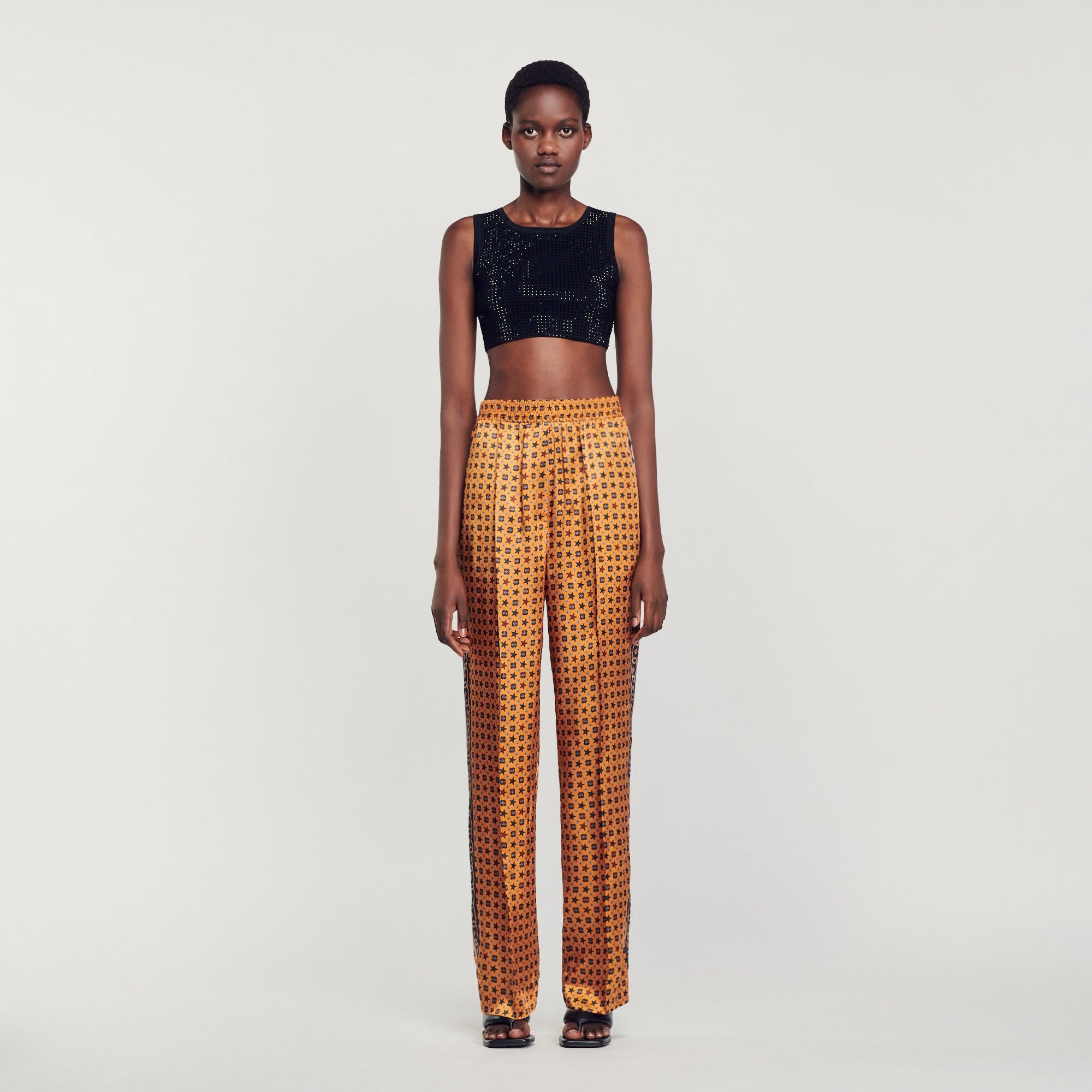 CROP TOP WITH RHINESTONES - 3