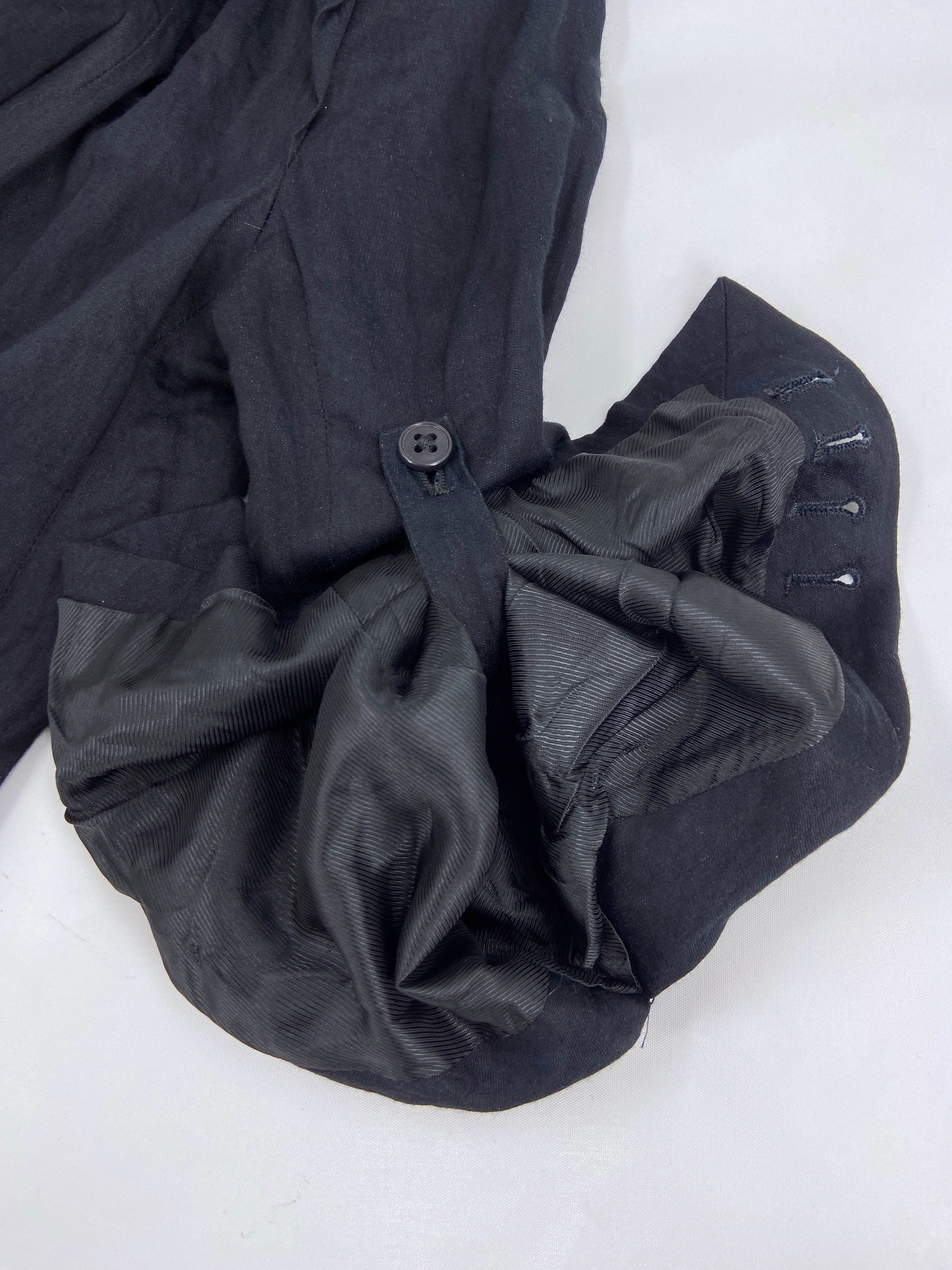 Ann Demeulemeester Spring 2006 Runway Wrinkled Blazer Jacket 36 - 10