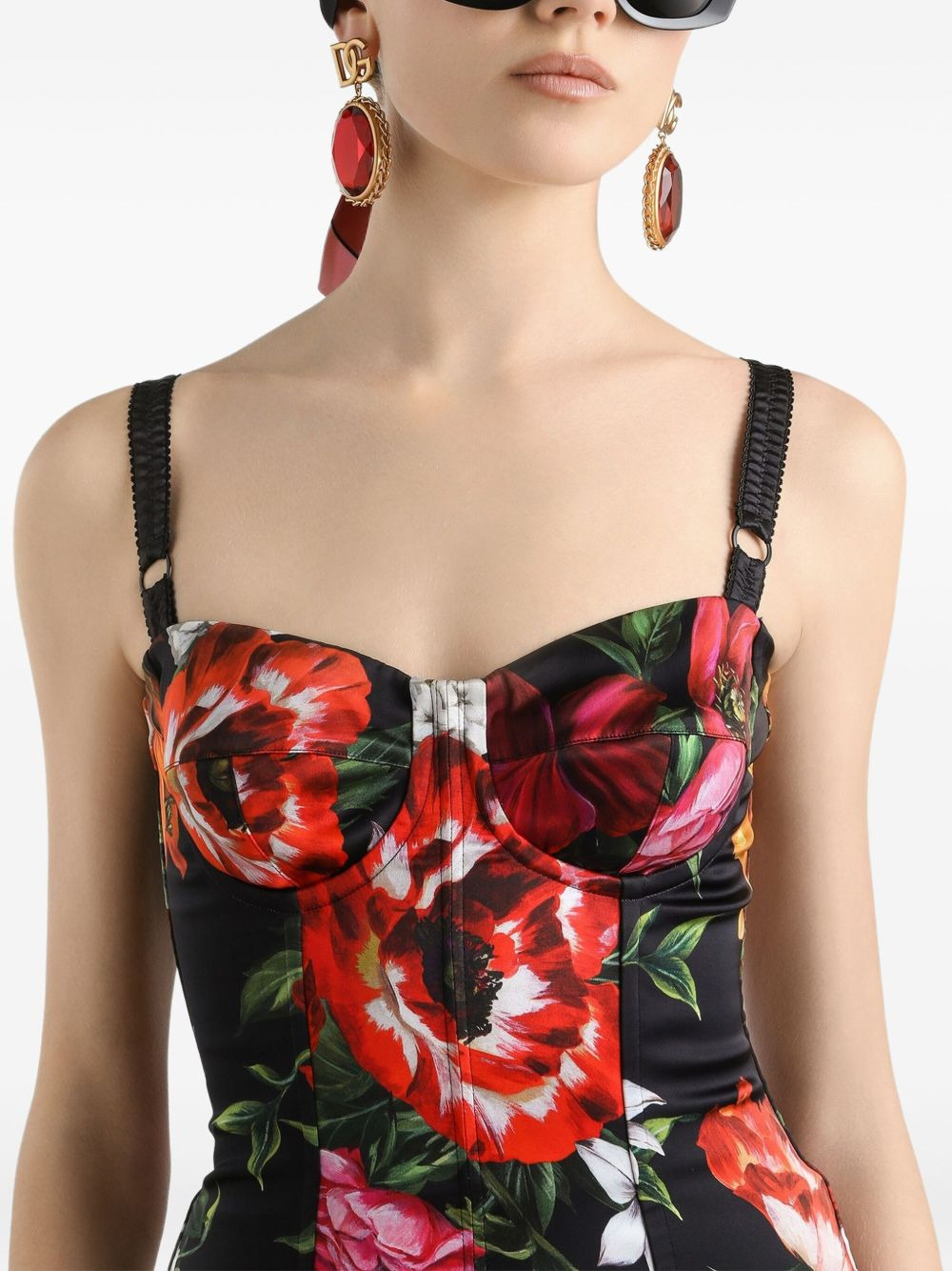 Dolce & Gabbana floral print Dress - 4
