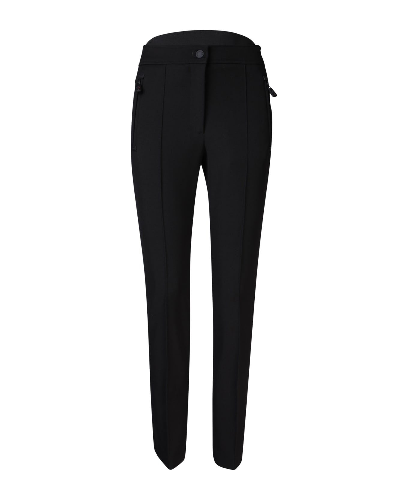 Black Technical Twill Trousers - 1