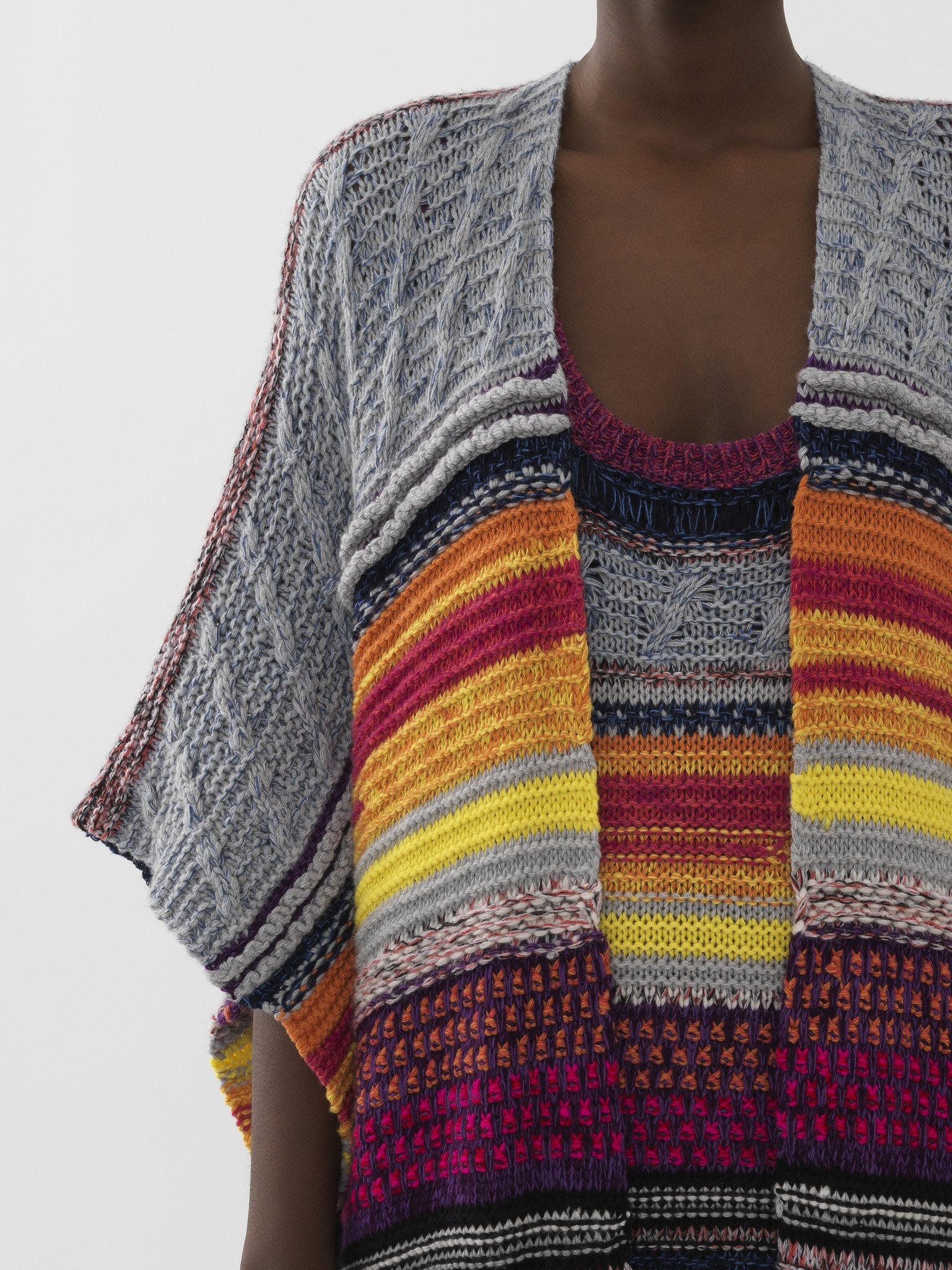 LONG PONCHO - 5