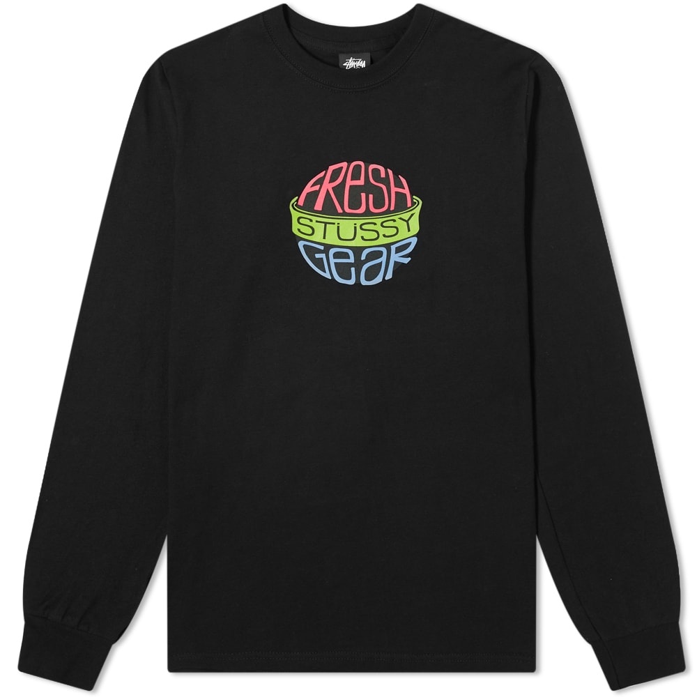 Stussy Long Sleeve Fresh Gear Tee - 1