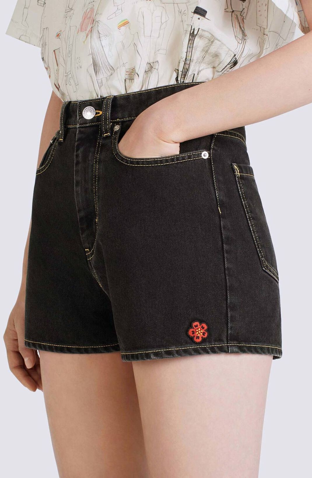 HIMAWARI demin shorts - 7