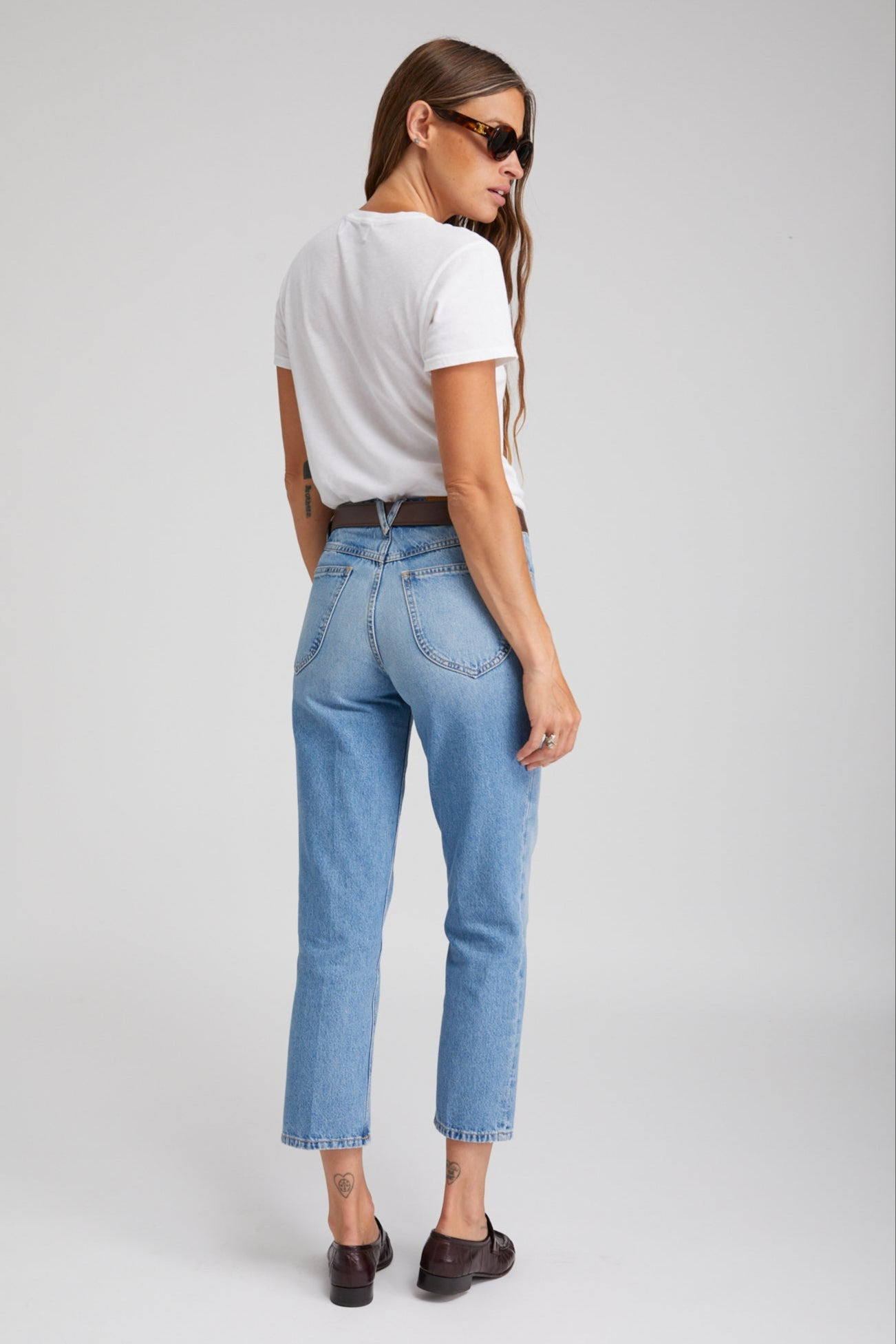PARADIS CROP STRAIGHT LEG DENIM - 3