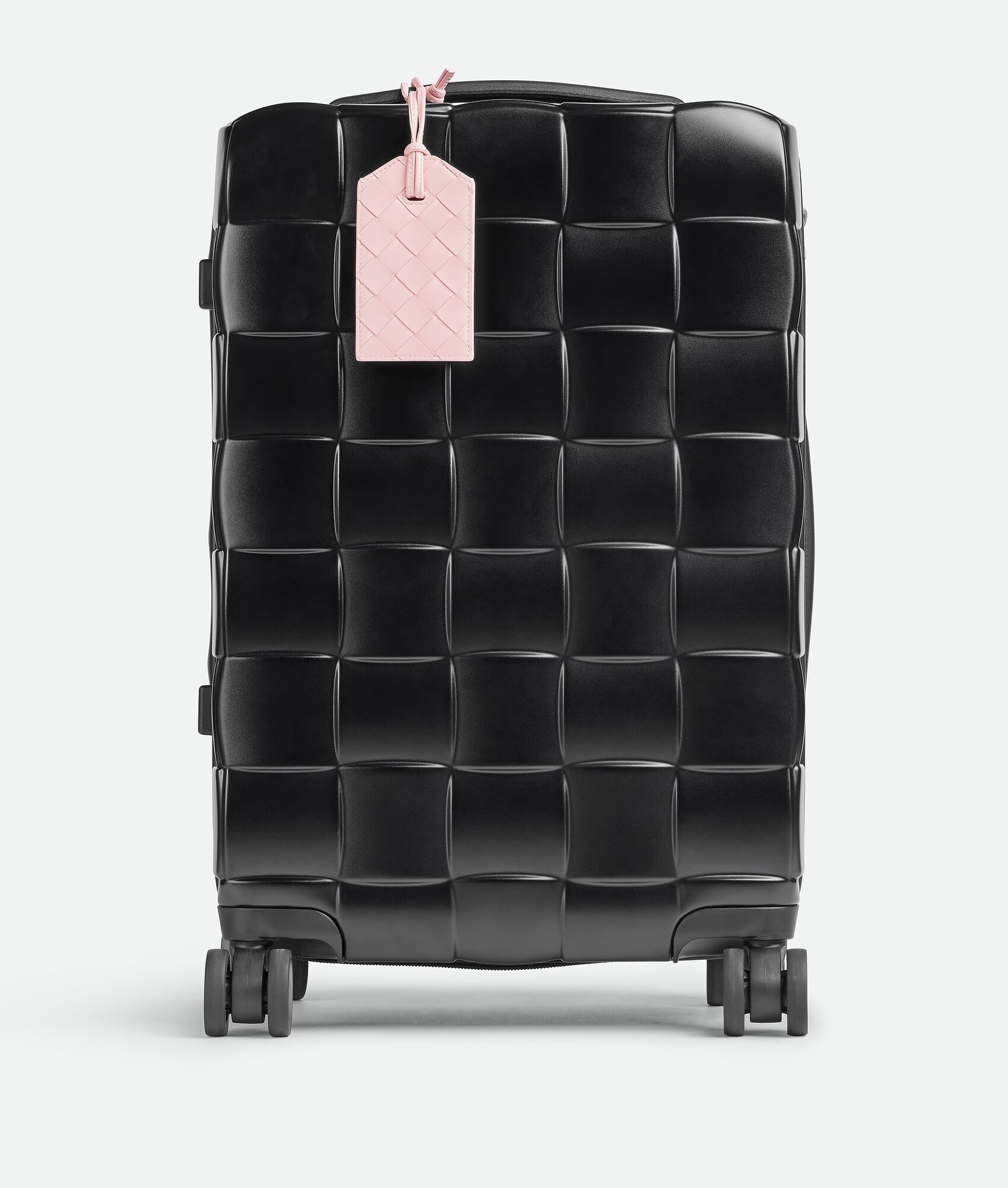 Intrecciato Tag Holder On Strap - 4