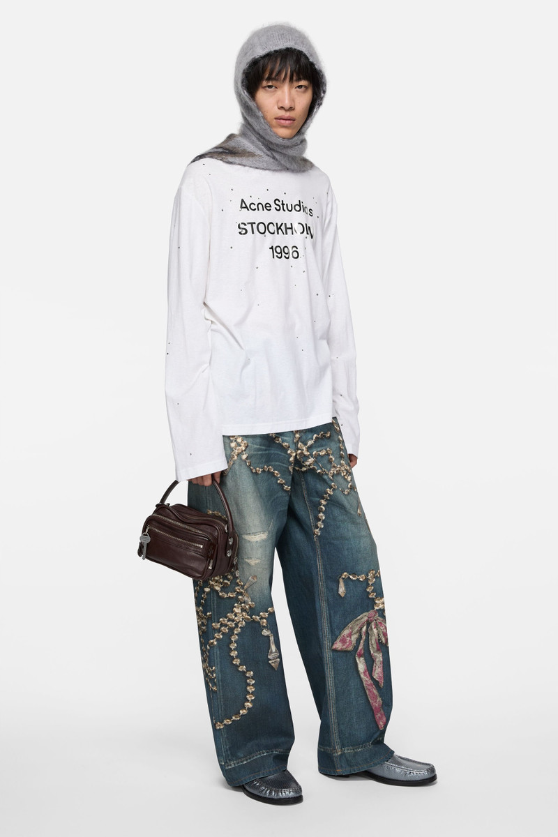 Acne Studios Logo t-shirt - Optic White outlook