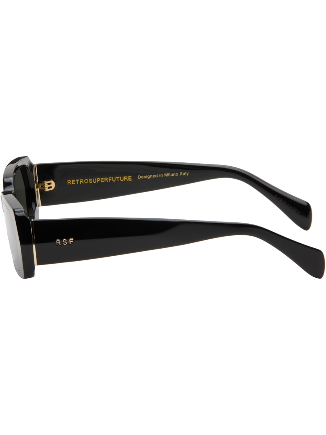 Black 'L'Altro' Sunglasses - 3