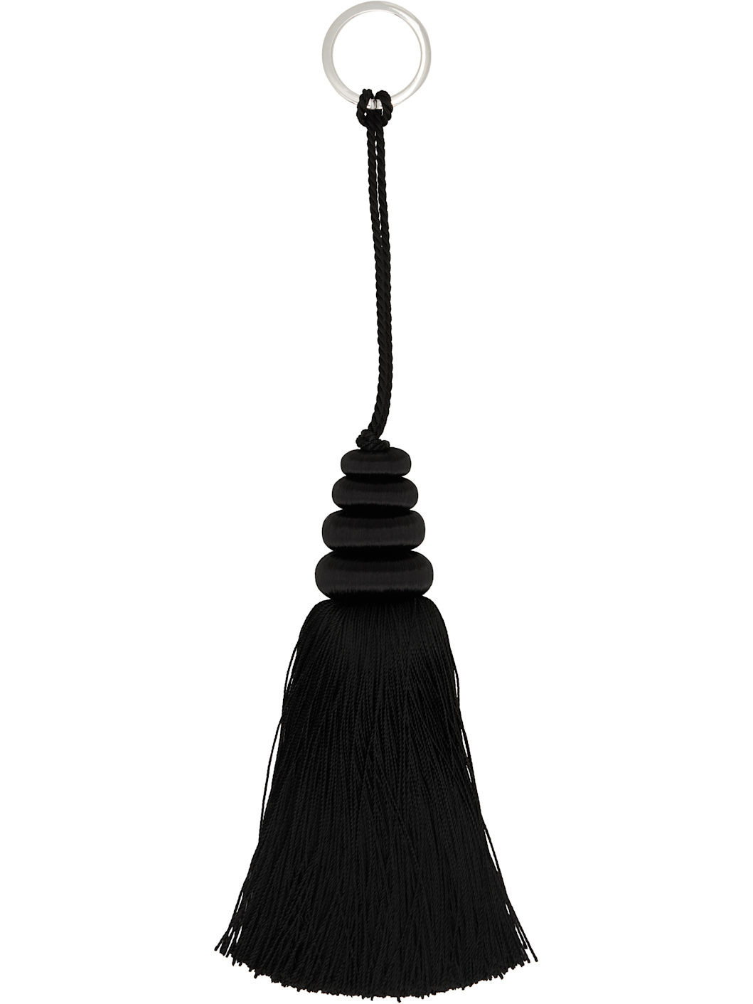 Black Tassel Keychain - 2