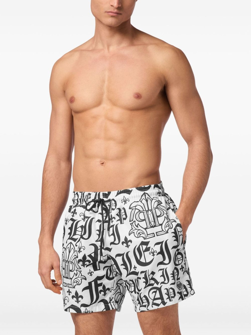PHILIPP PLEIN Boxer swim shorts outlook