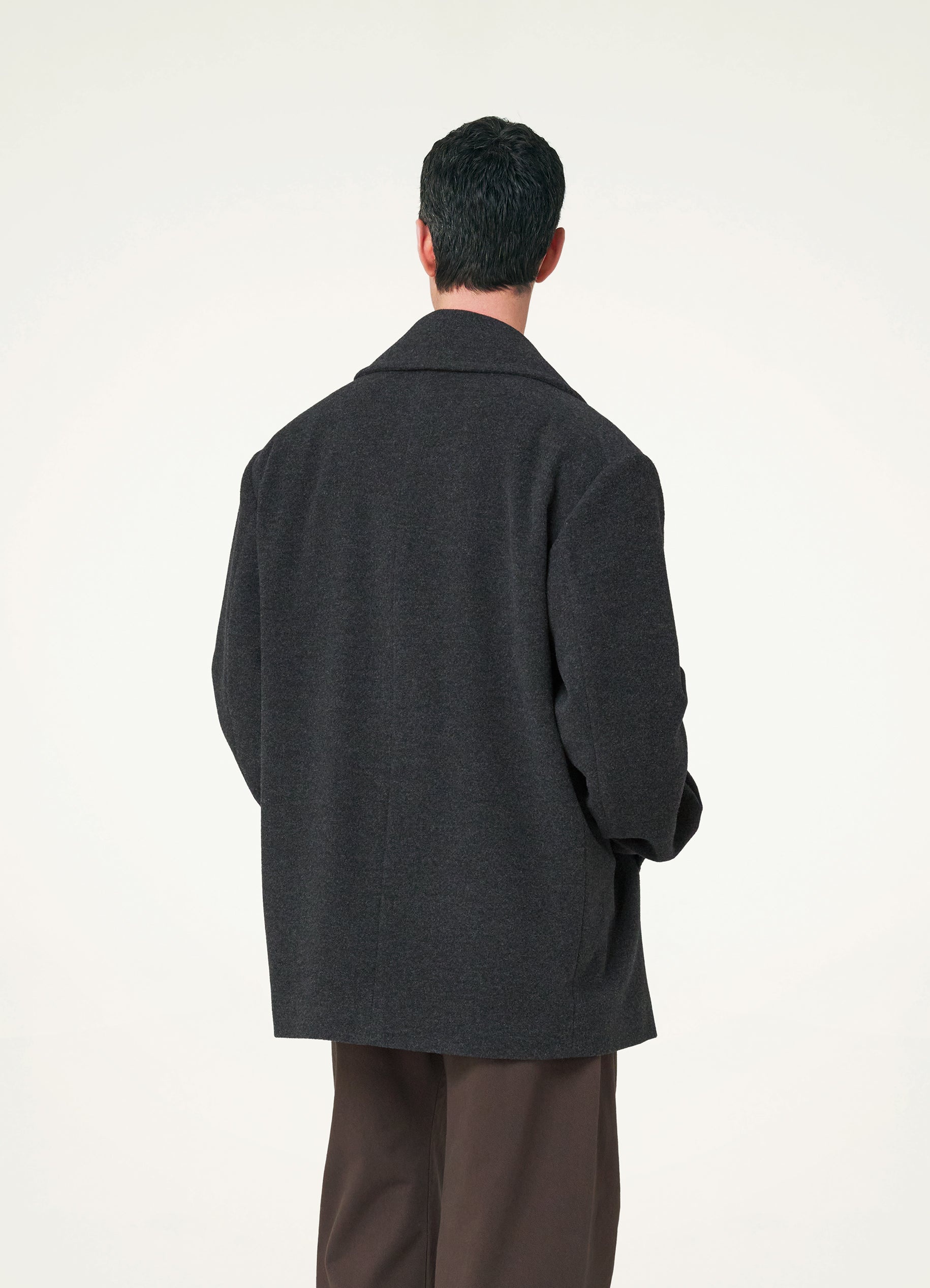 MAXI PEA COAT - 4