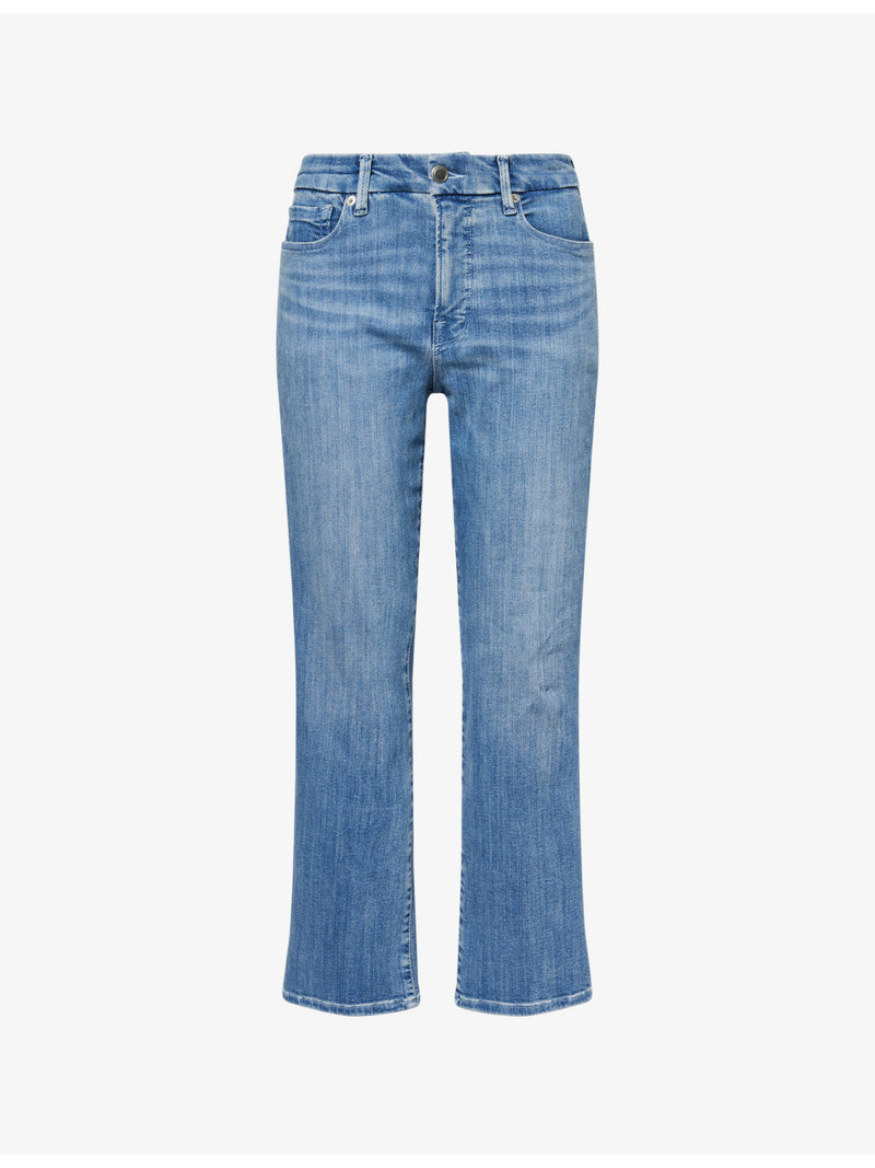 Good Legs Straight-Leg Stretch-Denim Jeans 1