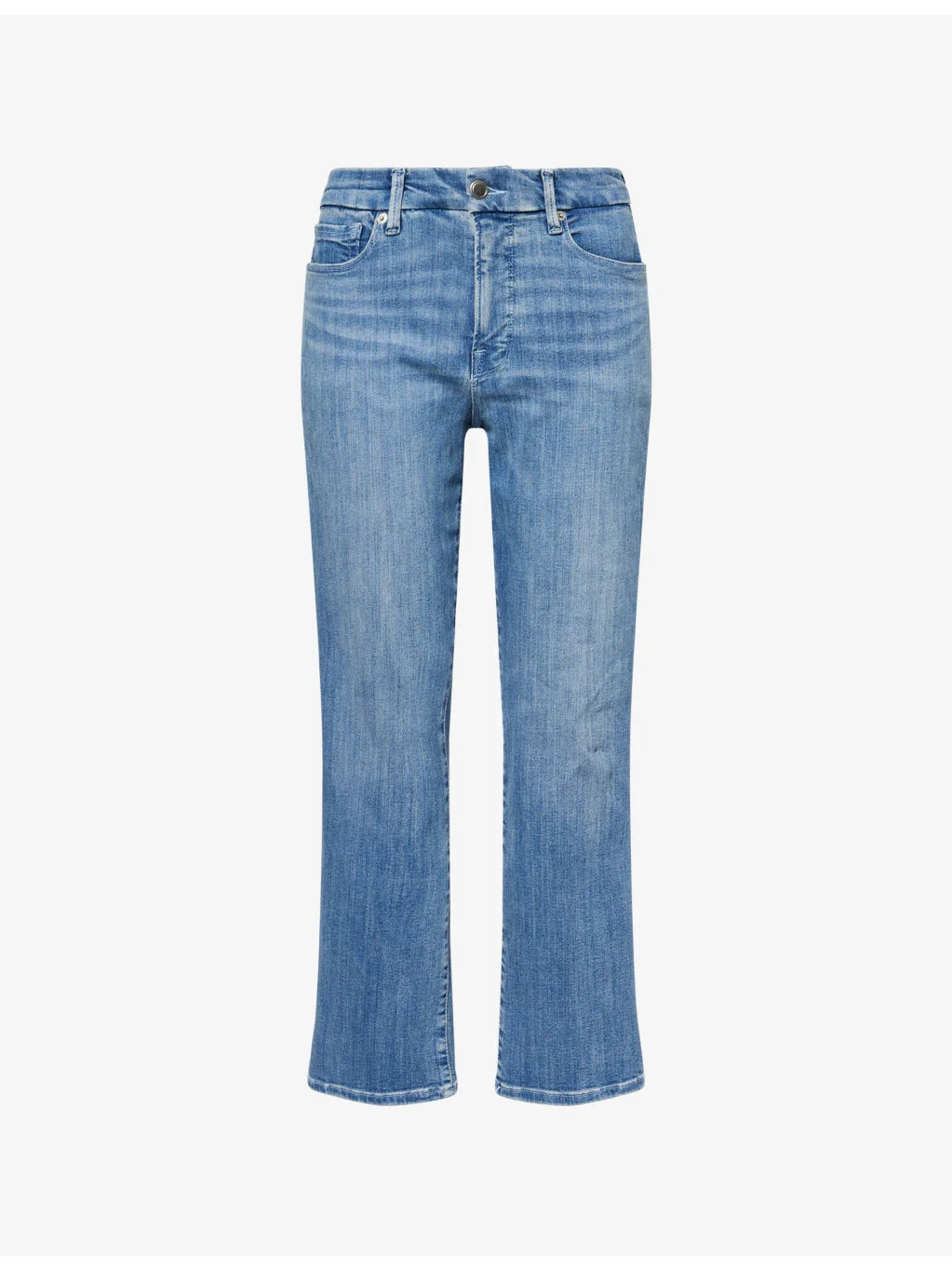Good Legs Straight-Leg Stretch-Denim Jeans - 1