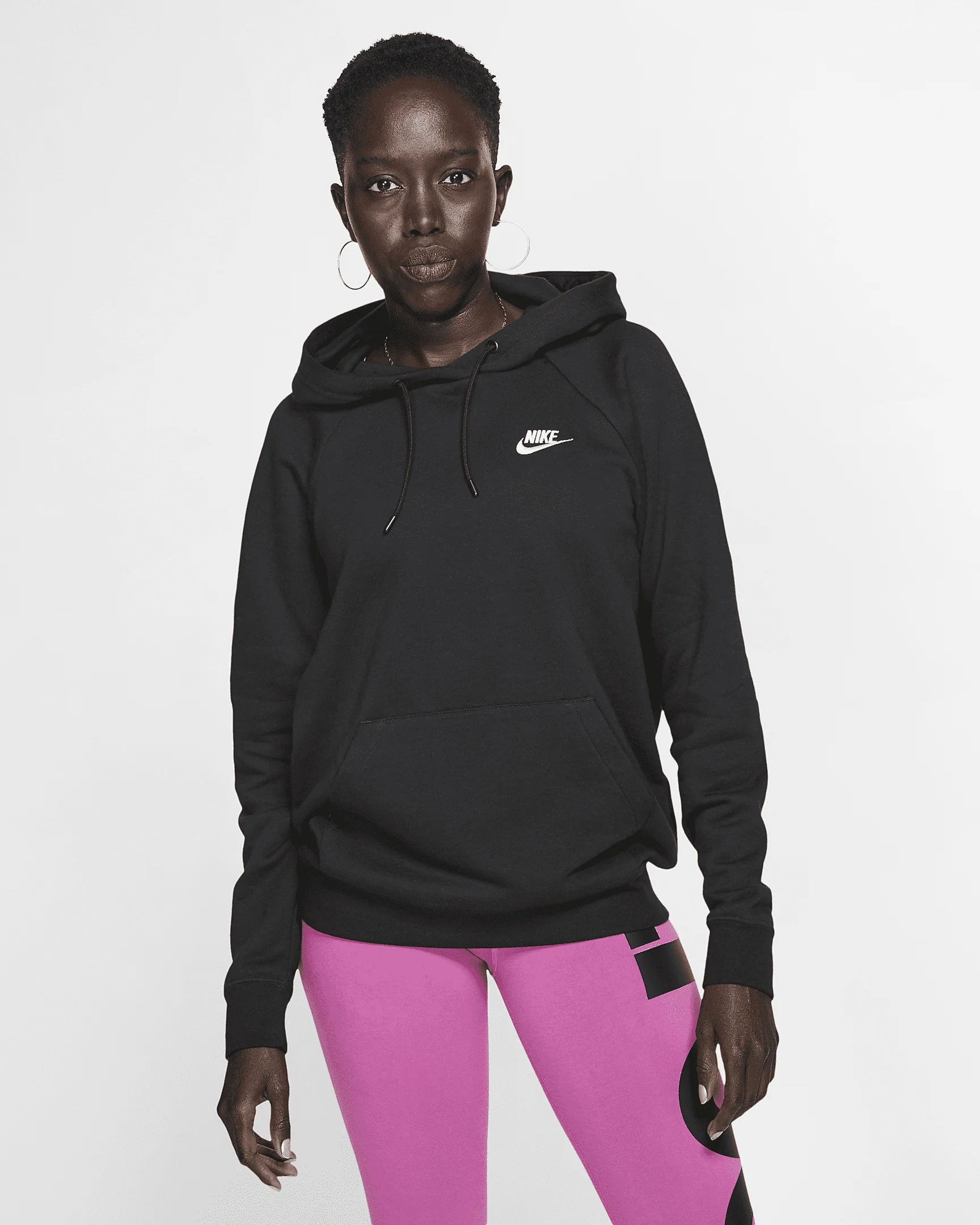 Nike Sportswear Essential Women's Fleece Pullover Hoodie - 1