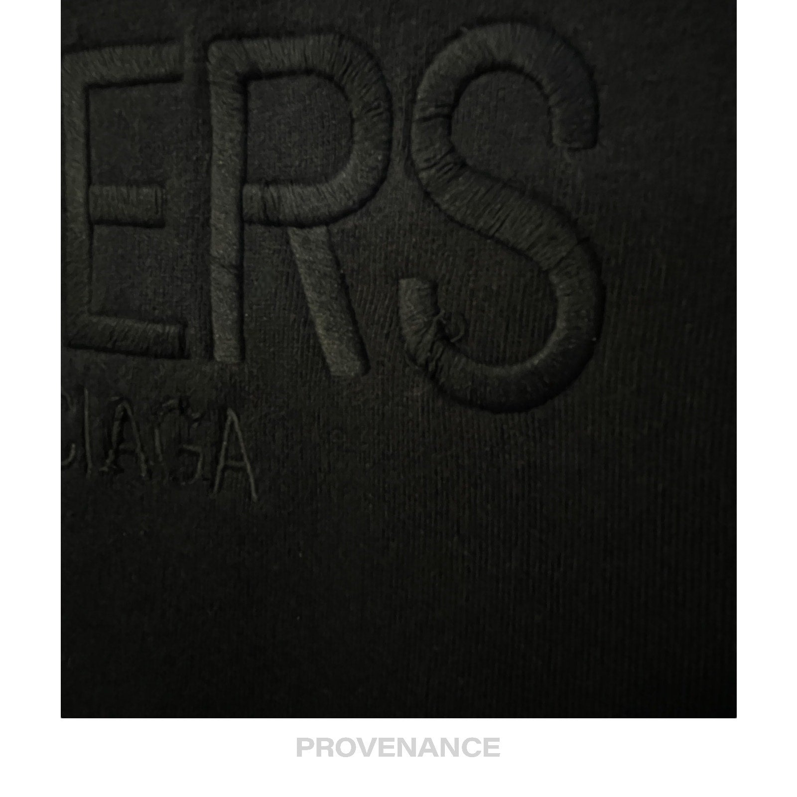 Balenciaga Sinners Hoodie - Black Fleece - 5
