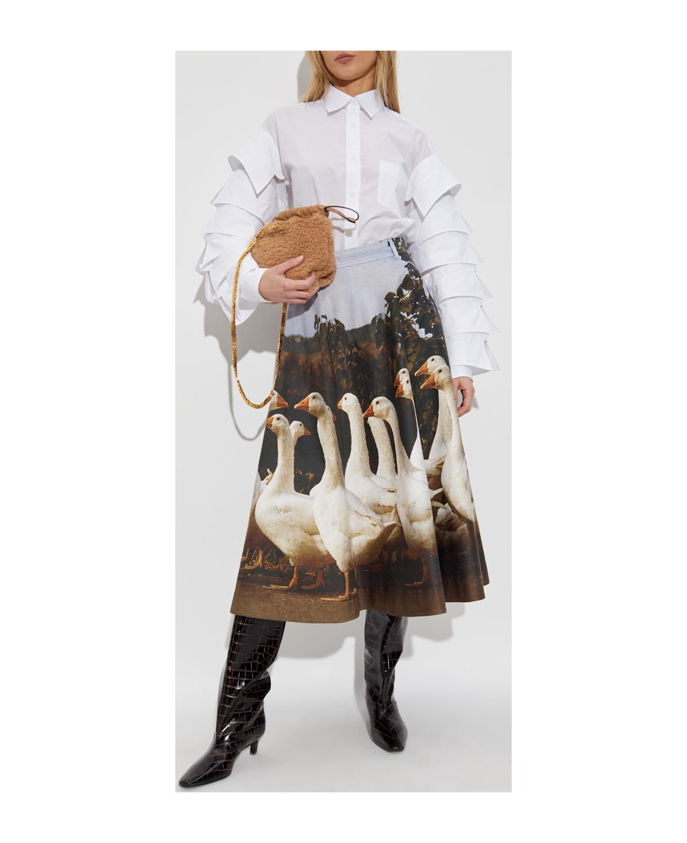 Moschino Skirt With Print - 2
