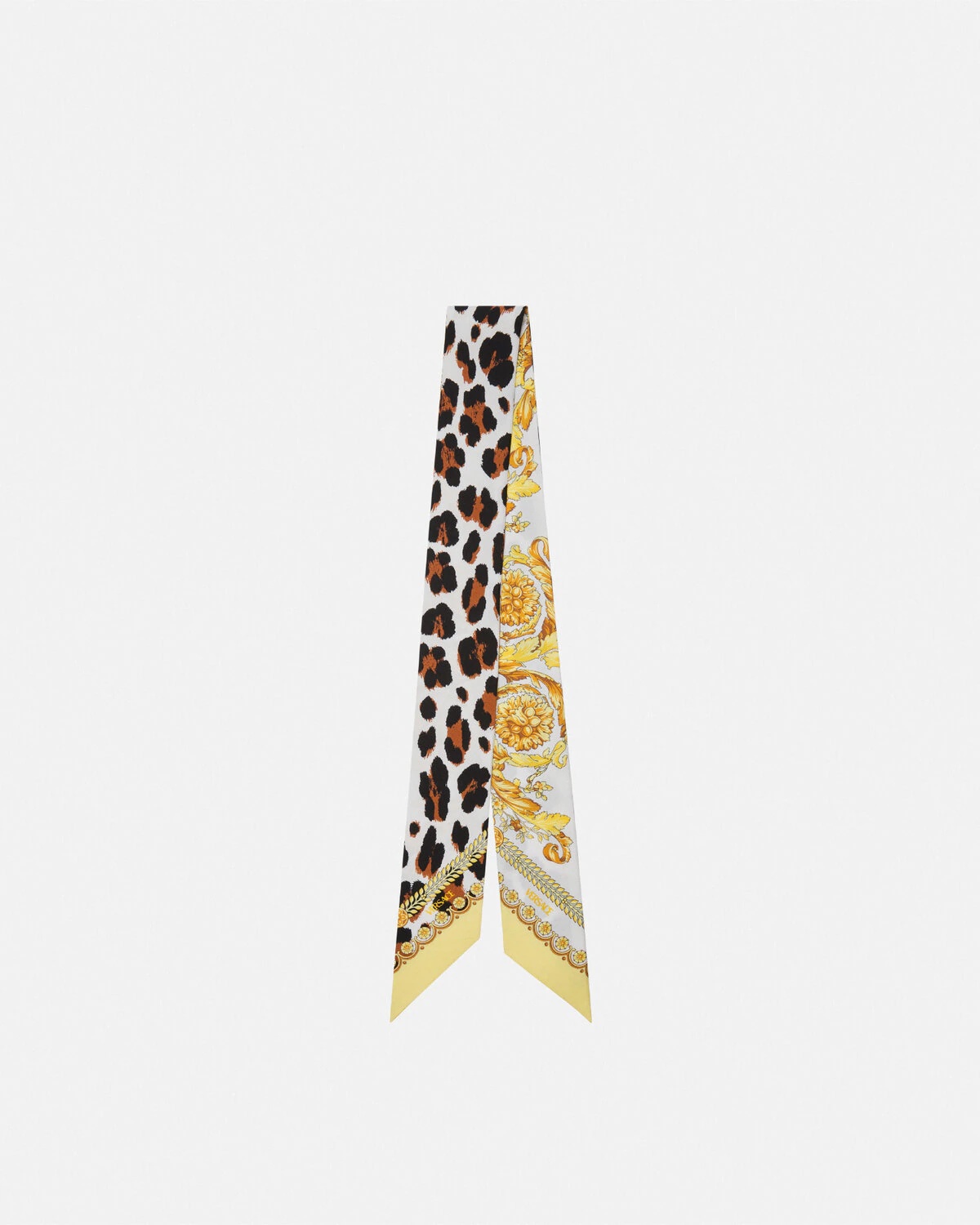 Wild Barocco Silk Scarf Tie - 1
