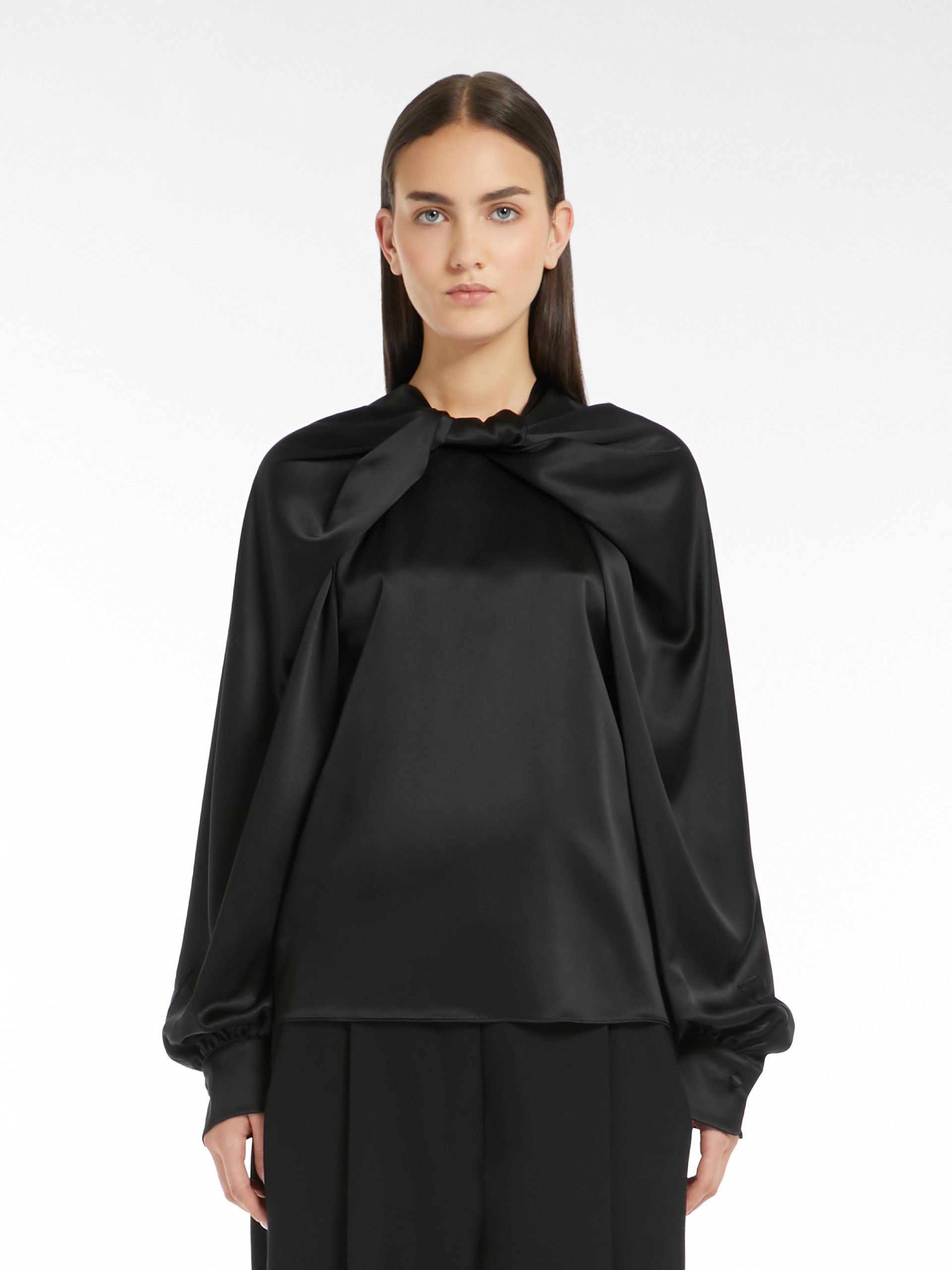 KEY Silk satin blouse - 3