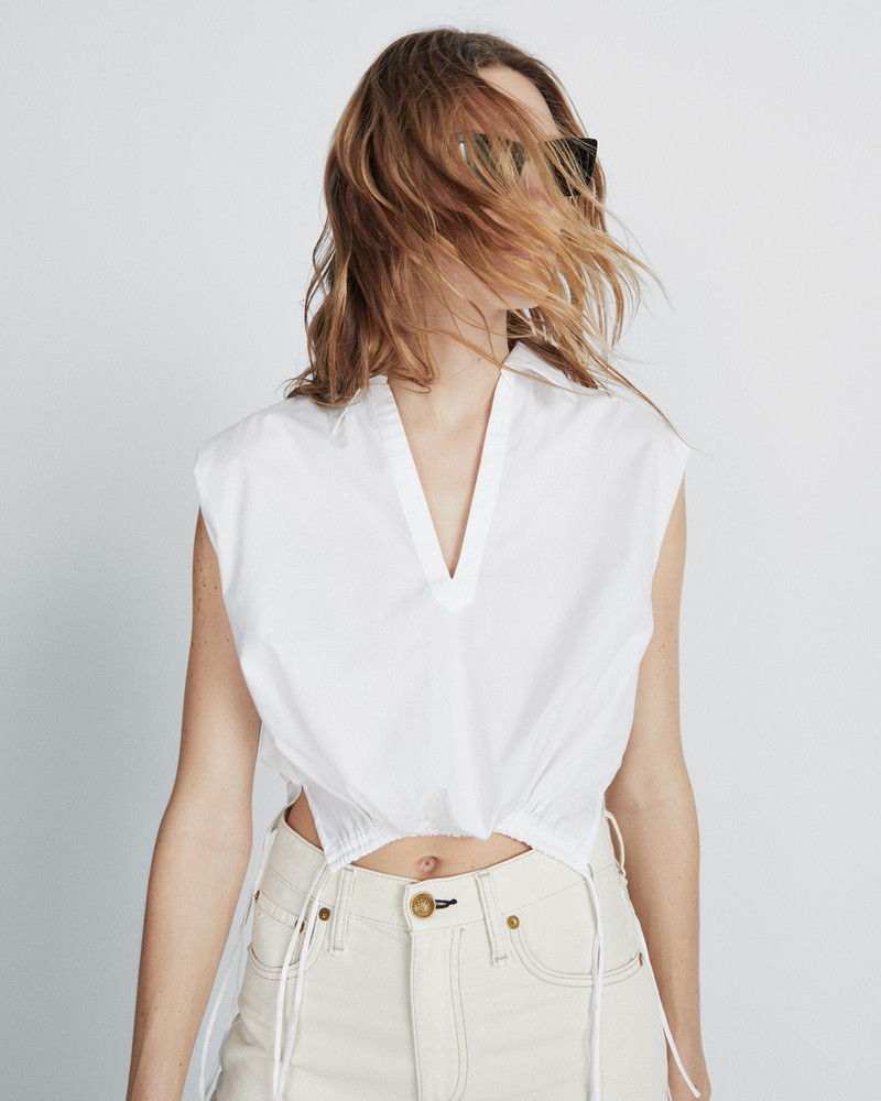 rag & bone Fiona Cotton Poplin Sleeveless Top
Relaxed Fit Shirt outlook