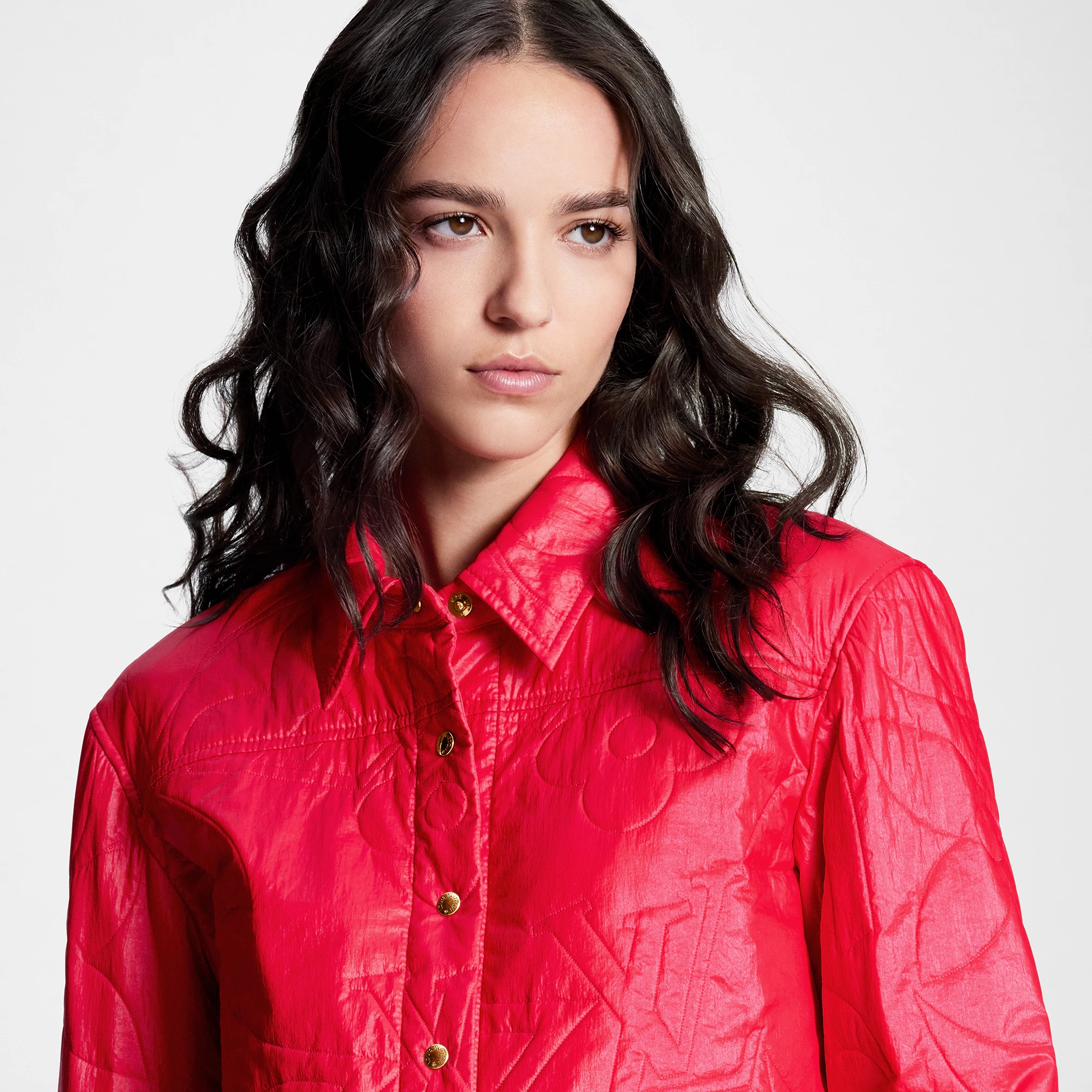 Quilted Monogram Flower Shirt - 2