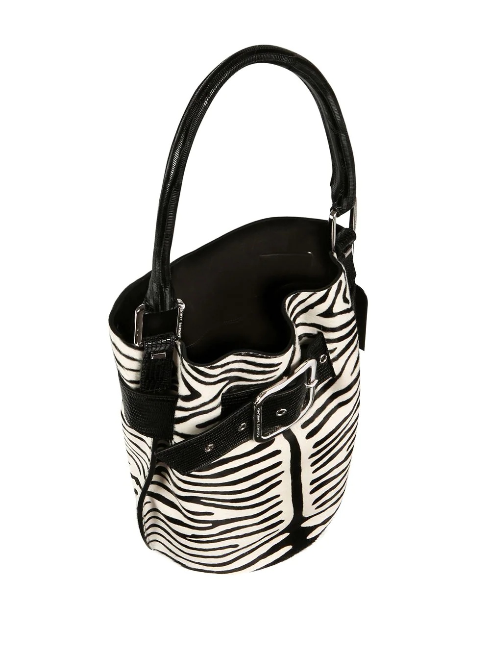 Wanda zebra-print bucket bag - 2