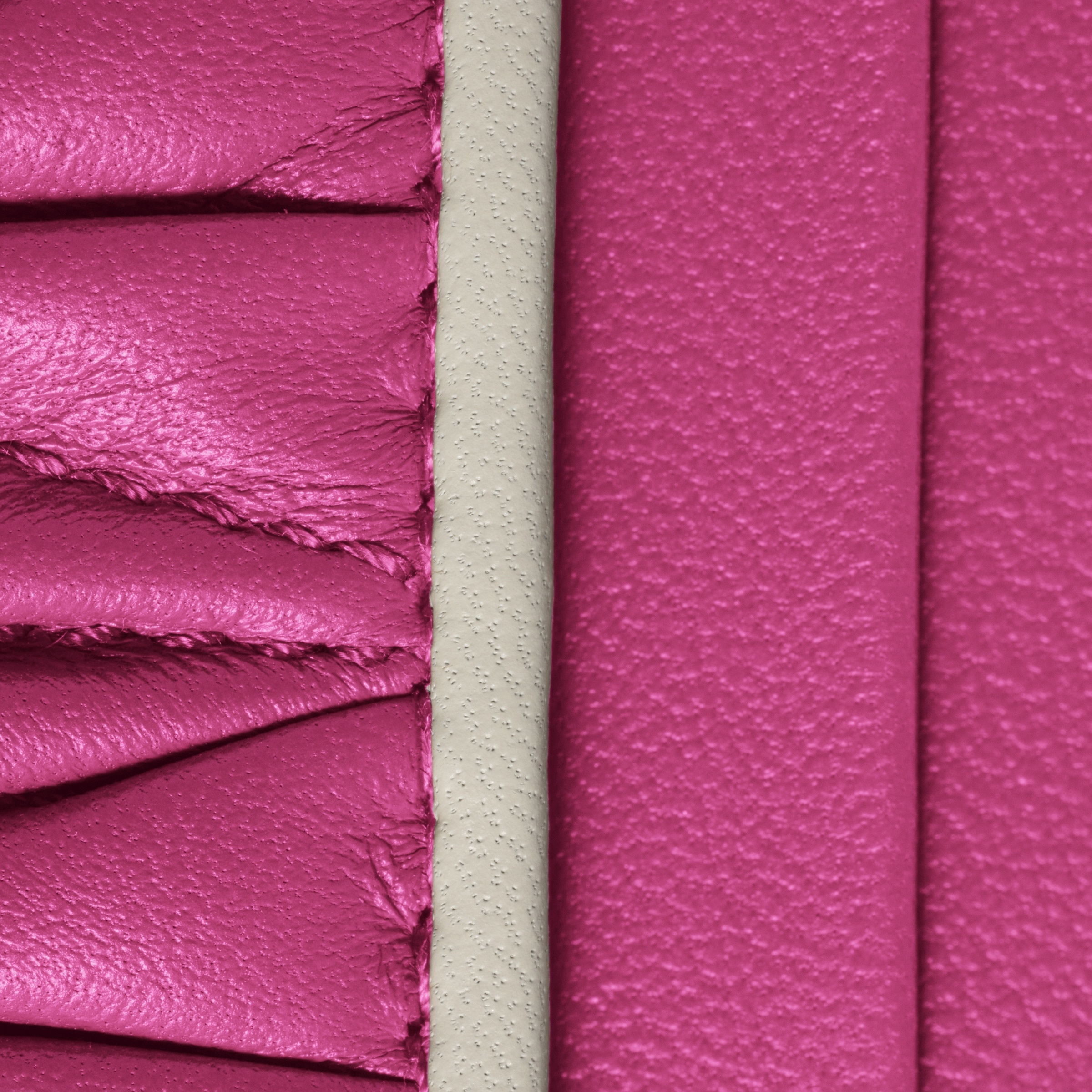 Matelassé nappa leather card holder - 3