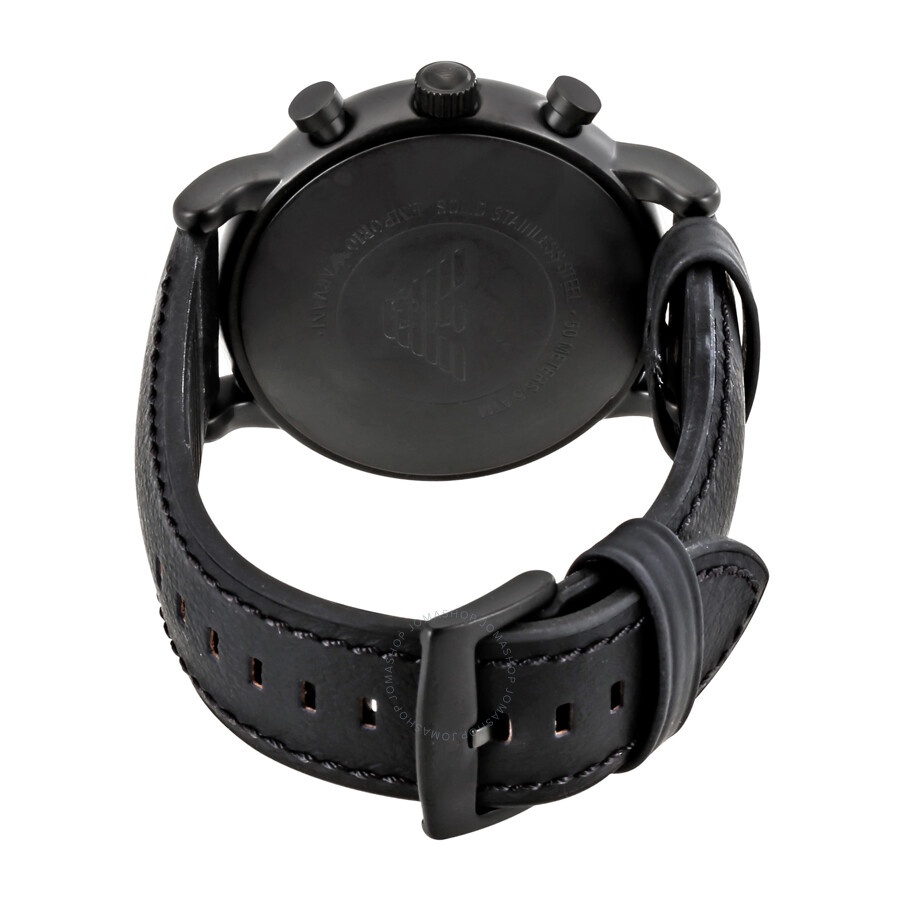Emporio Armani Luigi Chronograph Black Dial Men's Watch AR1970 - 3