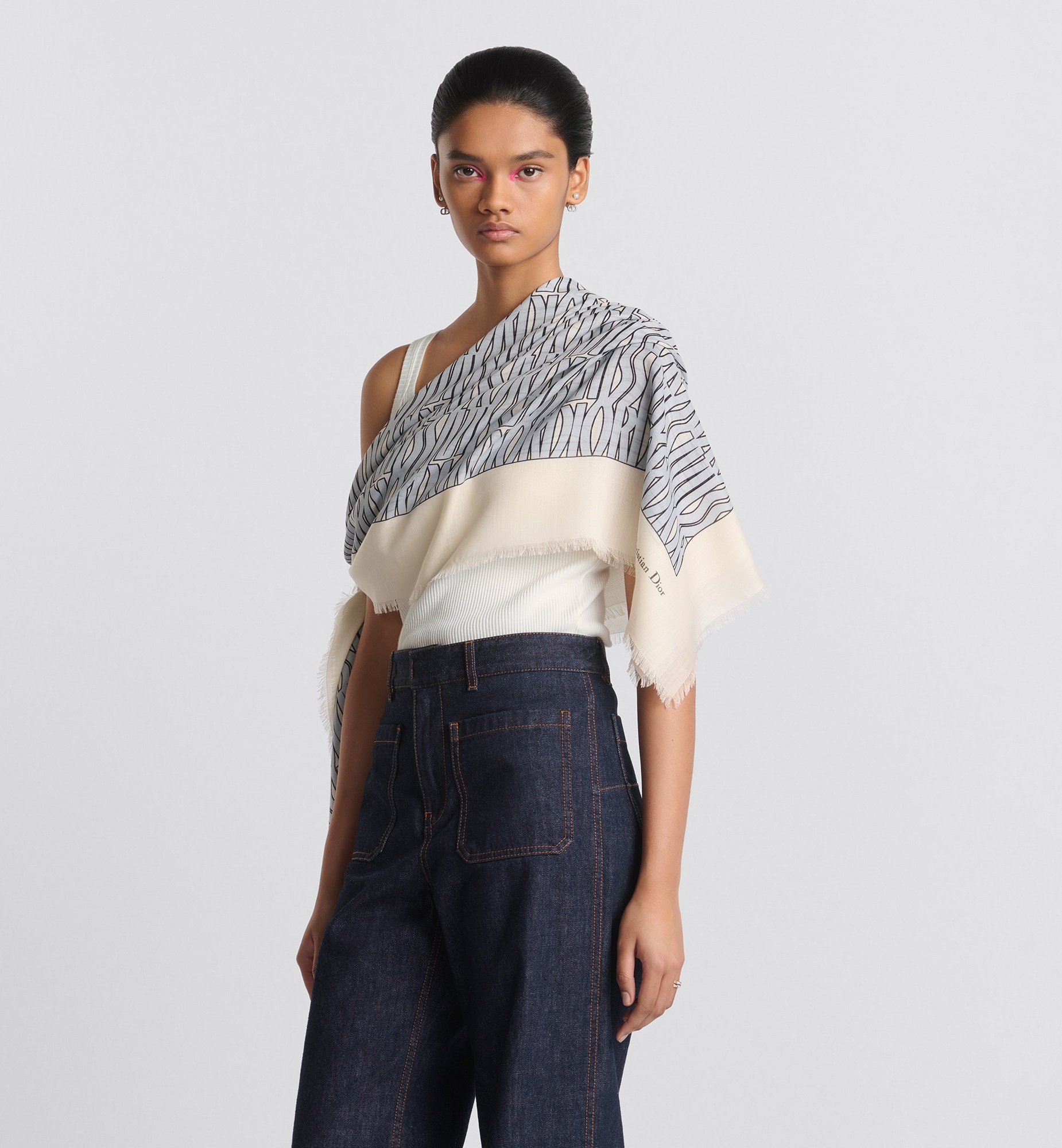 Miss Dior Allover Shawl - 2