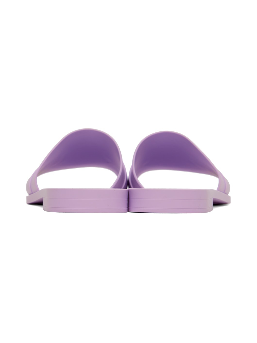 Purple Rubber Sandals - 2