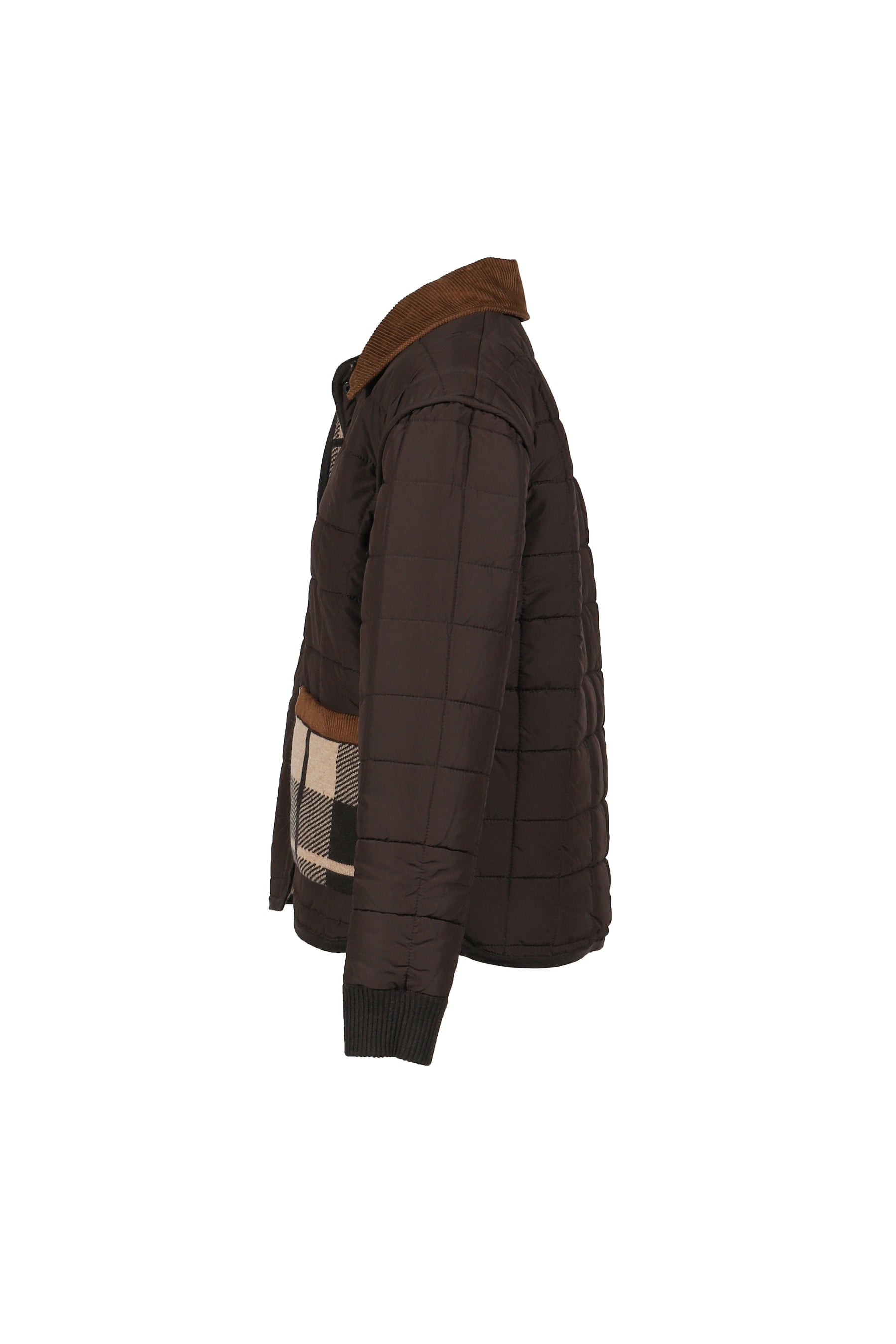 Quilted Plaid Liner Jacket - 11