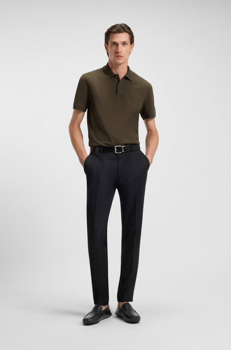 BOSS DRIVER-SOLE MOCCASINS IN PRINTED LEATHER outlook