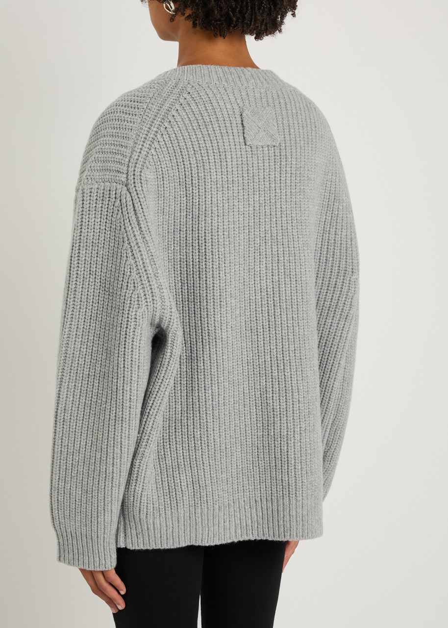 Nanushka Varten Wool and Cashmere-blend Cardigan - 3