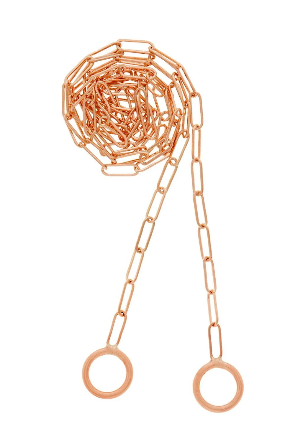 Square Link Chain Necklace - 1