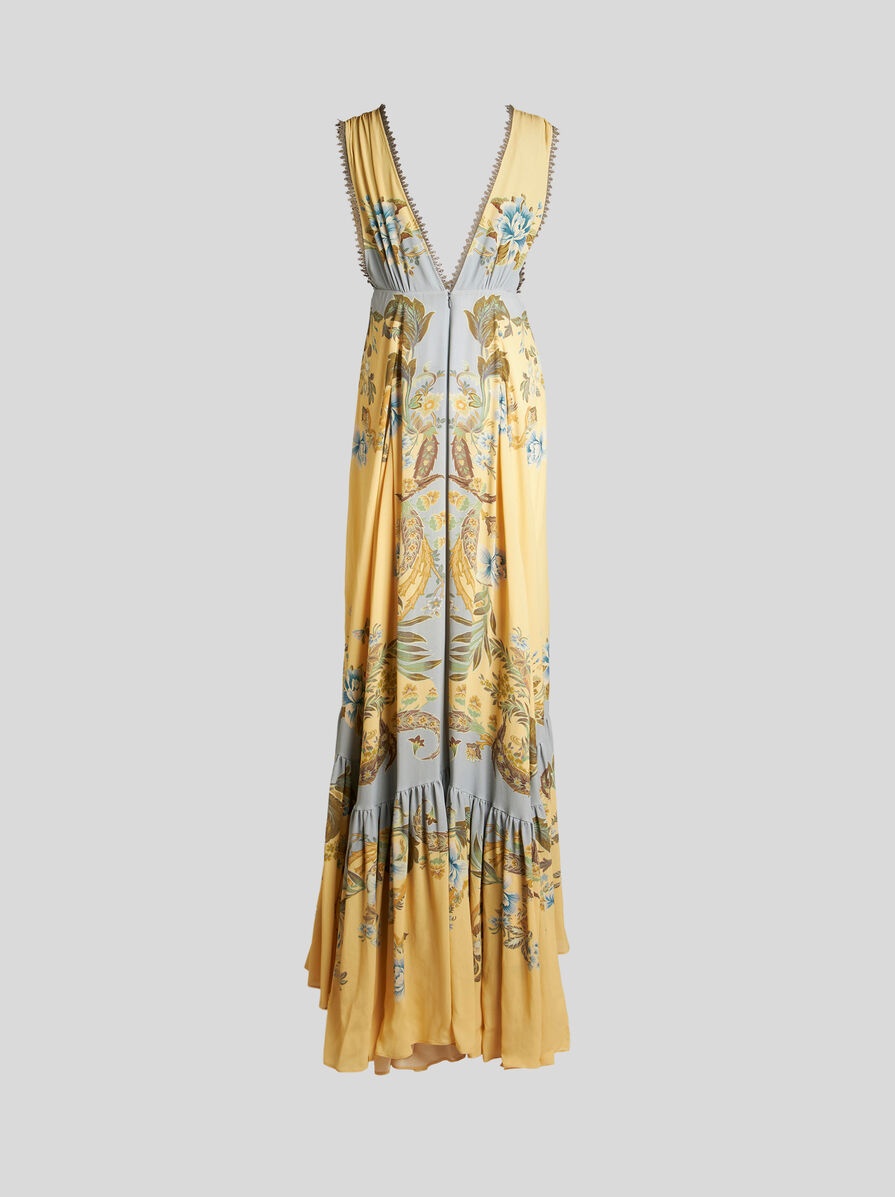 Etro CREPE DE CHINE DRESS WITH PRINT | REVERSIBLE